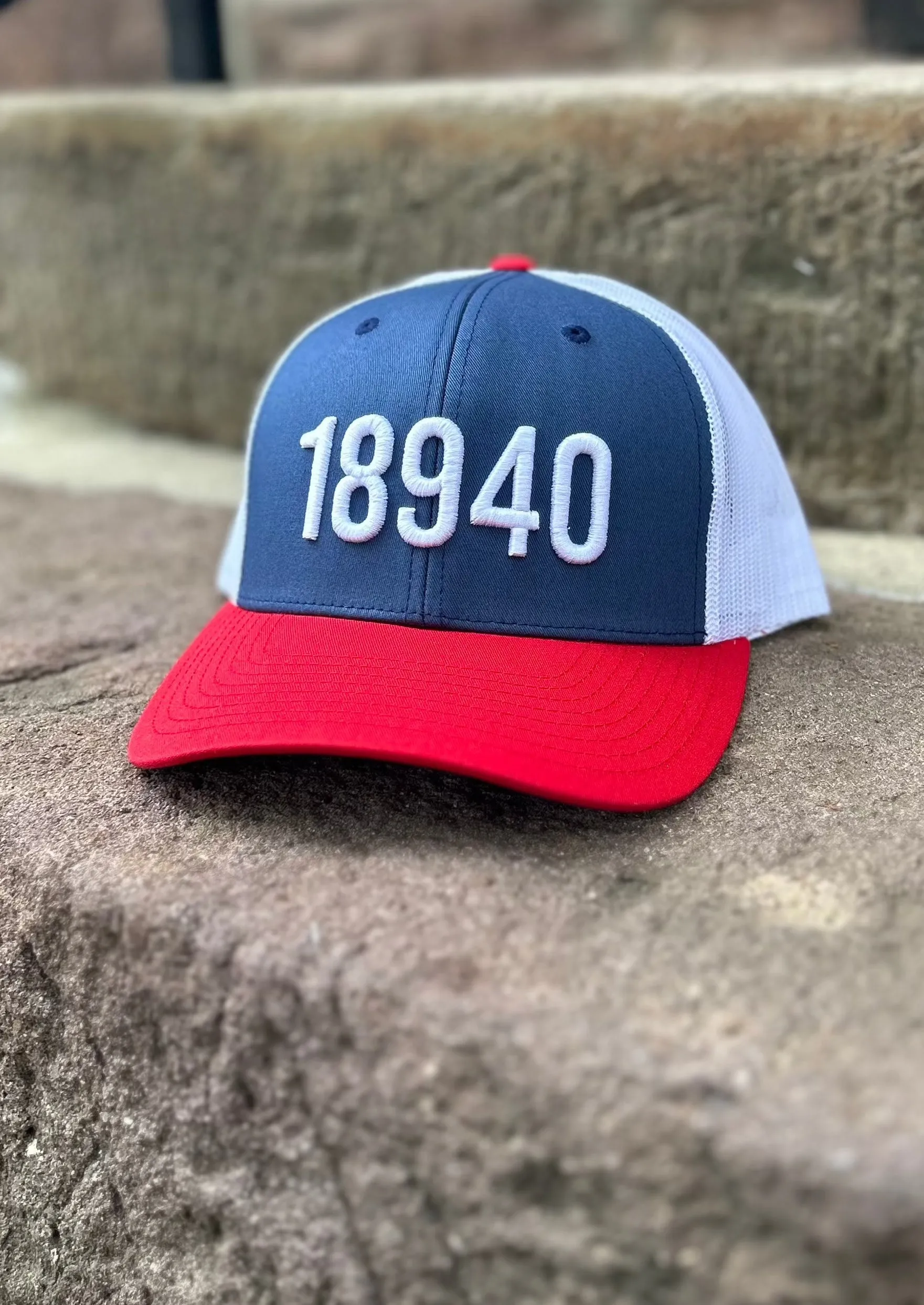 18940 Hat: Red/White/Blue