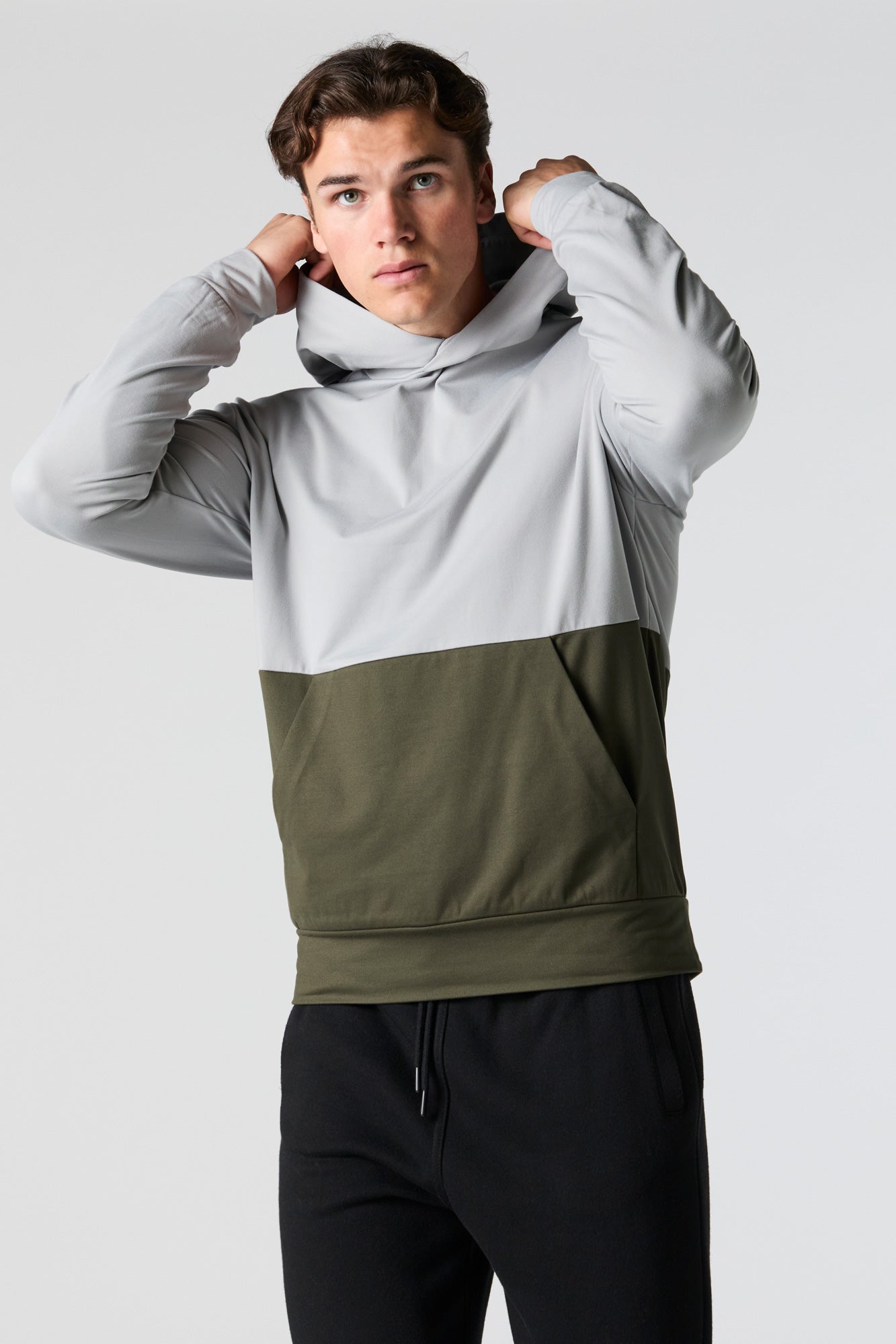 Active Soft Colourblock Hoodie