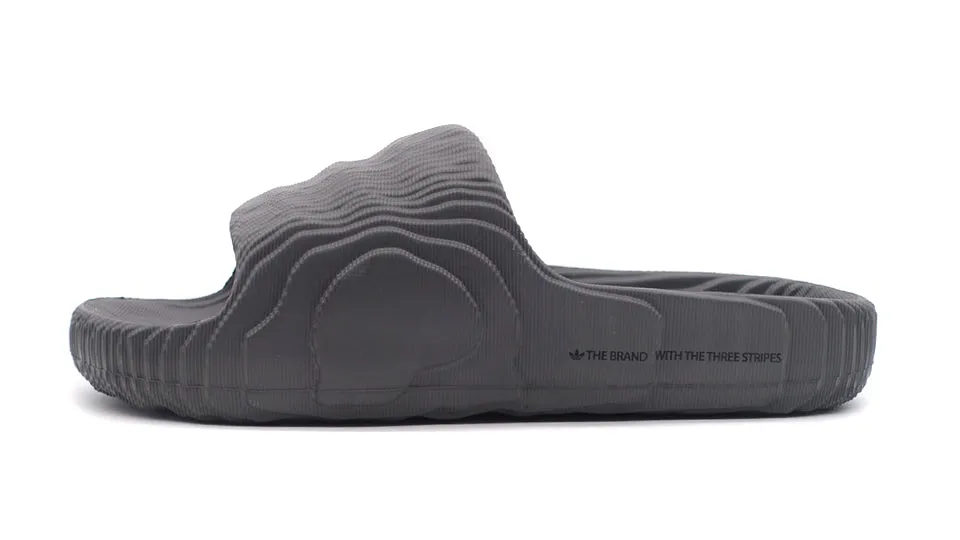 adidas ADILETTE 22 GREY FIVE/GREY FIVE/CORE BLACK