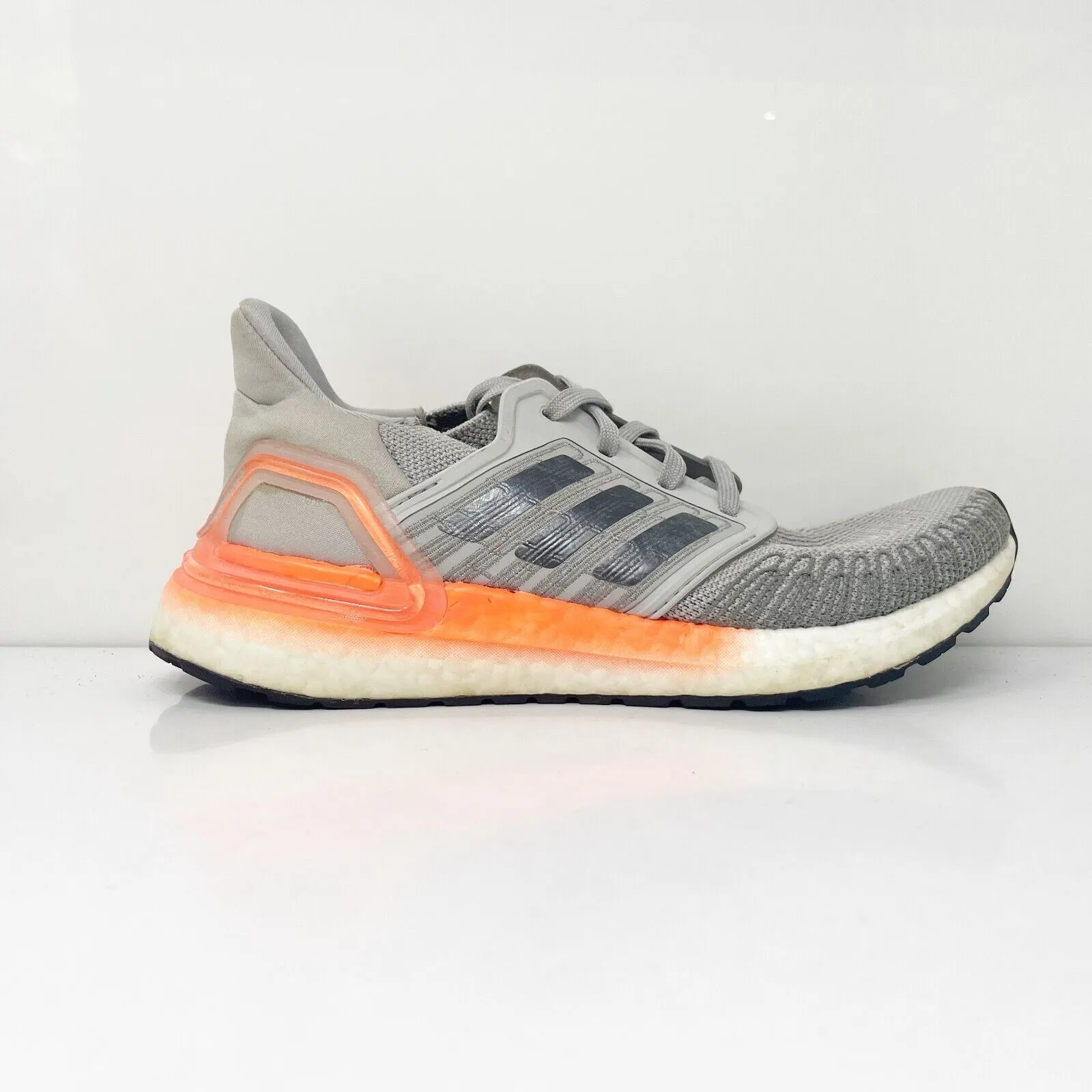 Adidas Womens UltraBoost 20 EG0719 Gray Running Shoes Sneakers Size 6.5