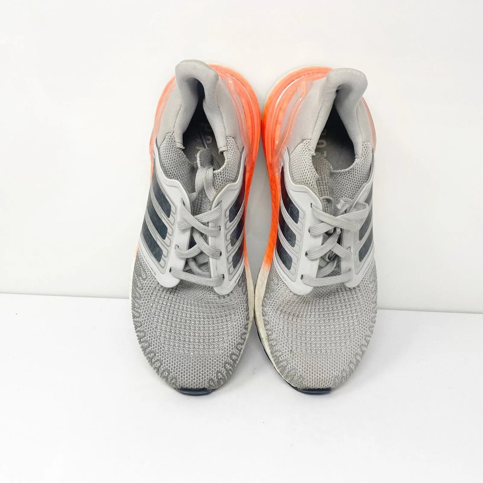 Adidas Womens UltraBoost 20 EG0719 Gray Running Shoes Sneakers Size 6.5