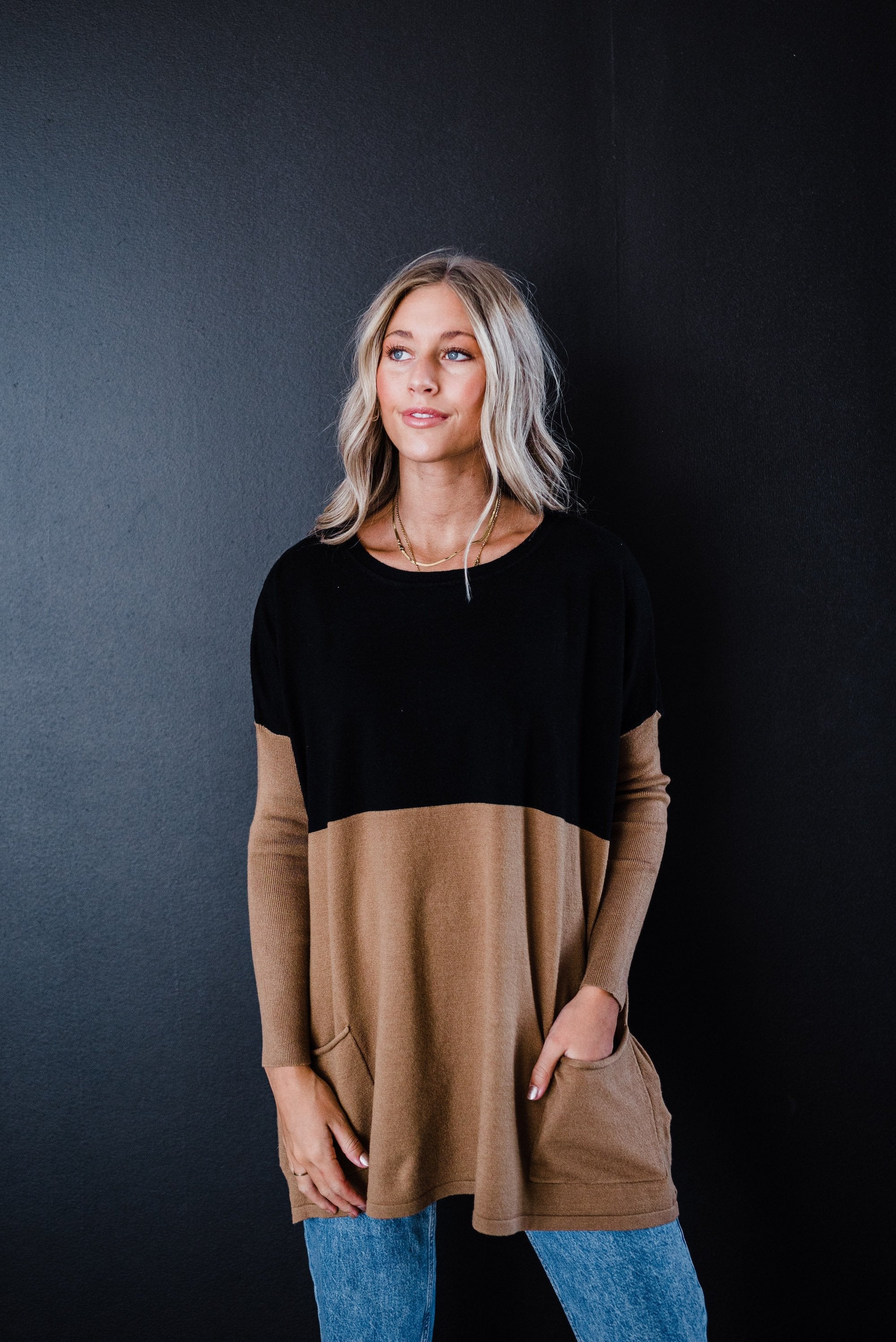 Andi Sweater in Copper Black