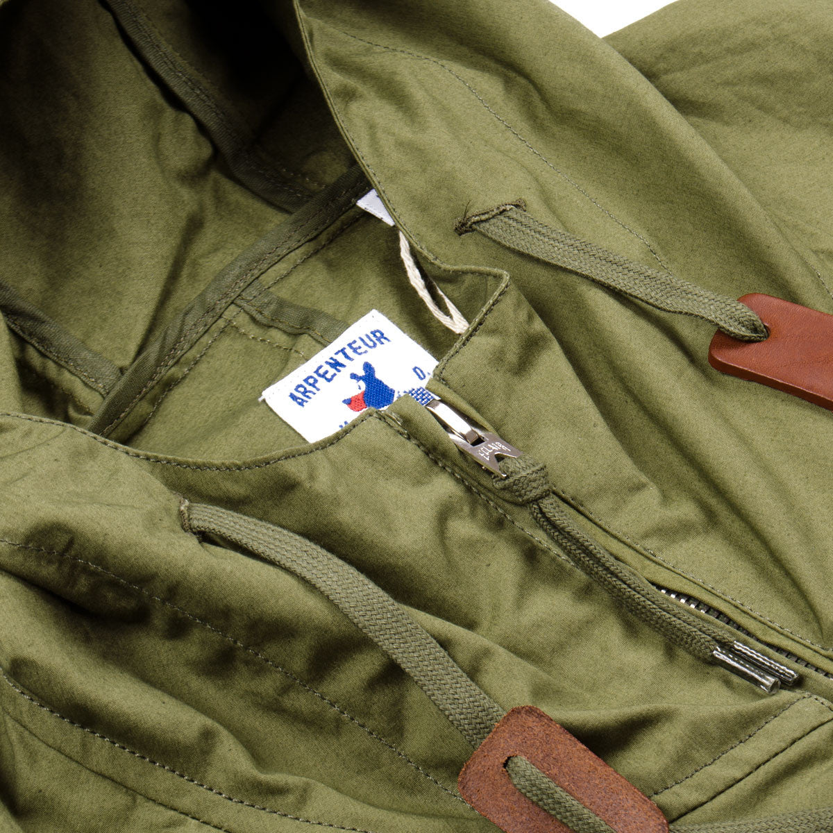 Arpenteur - Mission II Parka - Olive Sail Gabardine