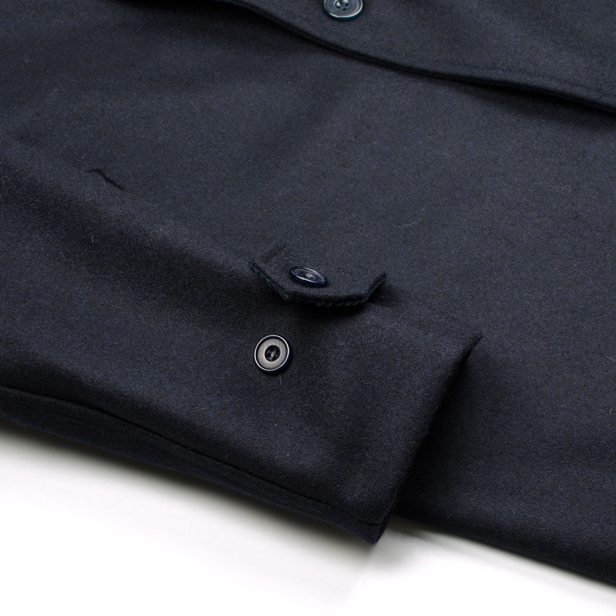 Arpenteur - Utile Melton Wool Coat - Navy