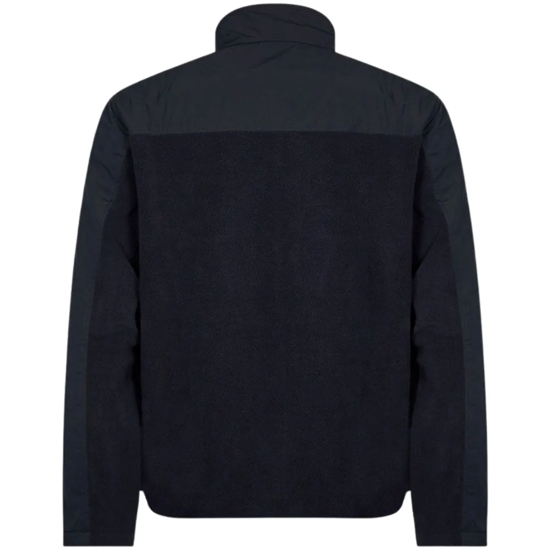 Belstaff Halstead Fleece Zip Up Dark Ink Blue Fleece Jacket