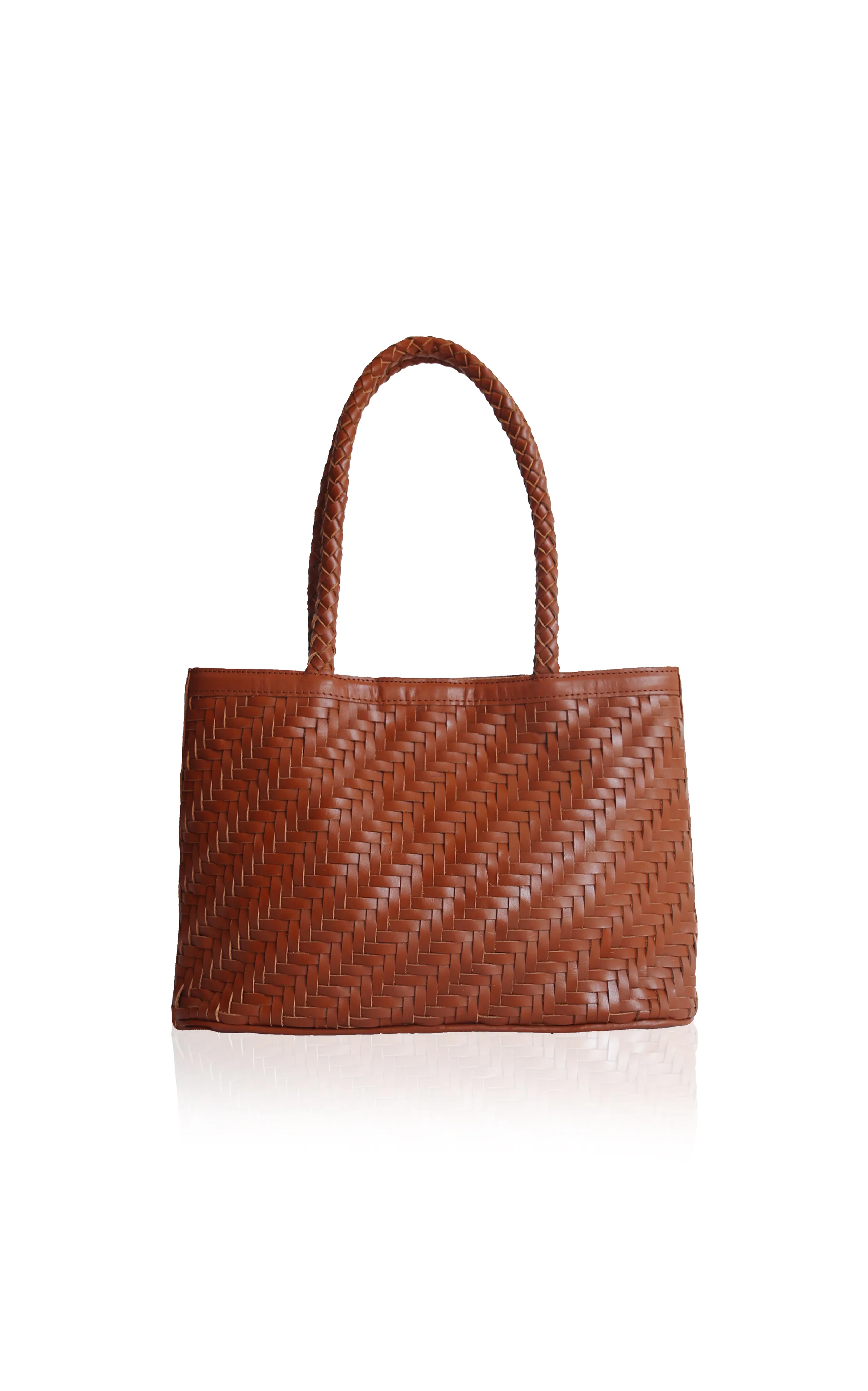 Bembien Ella Woven Leather Tote Bag