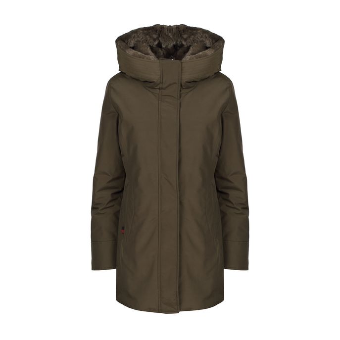 BOULDER PARKA FF Donna Verde scuro