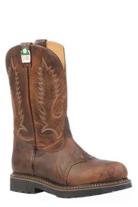 Boulet Mens Western Boots Laid Back Tan Spice Boots 4374