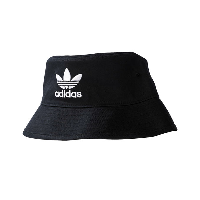 BUCKET HAT Man Black White