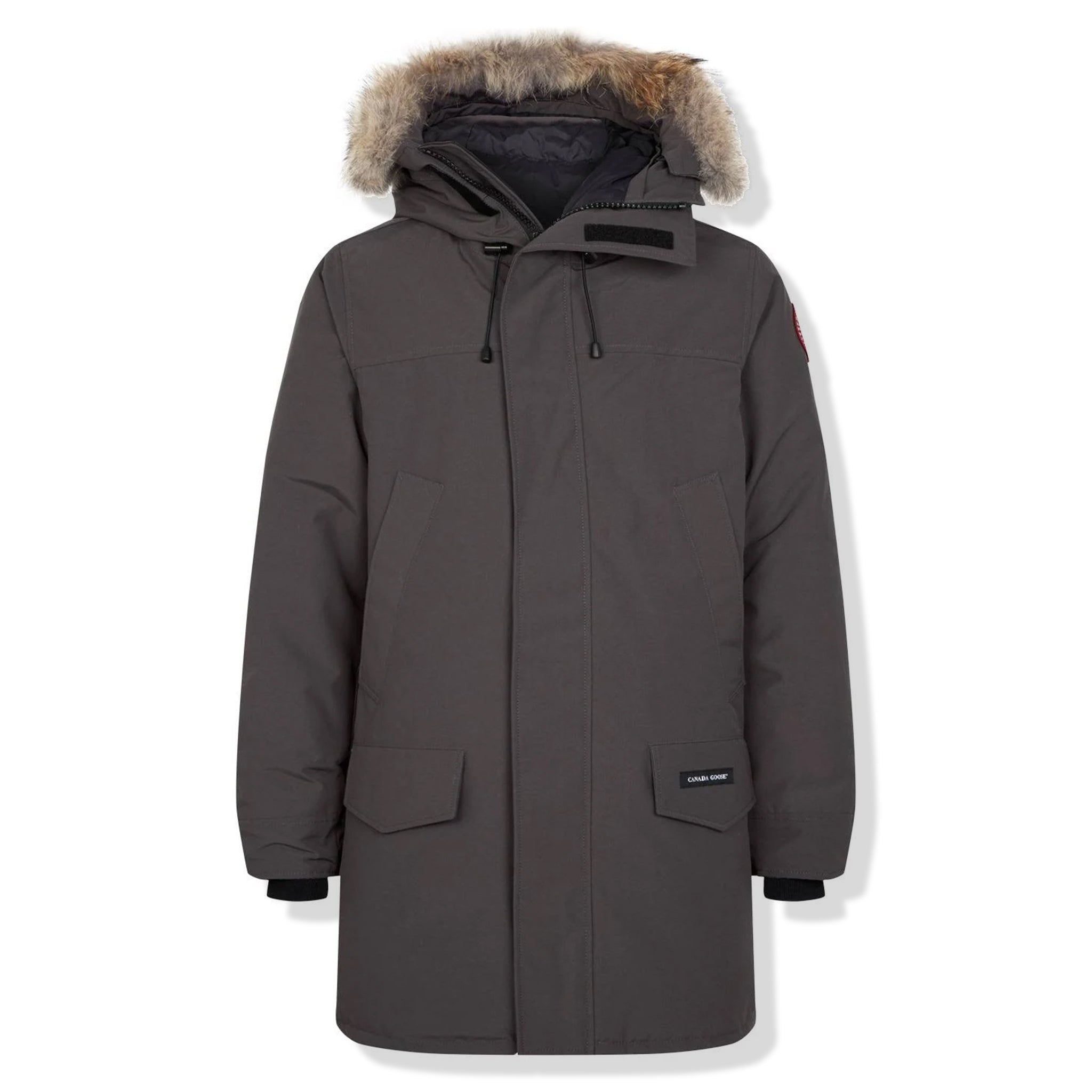 Canada Goose Langford Graphite Grey Fur Trimmed Parka