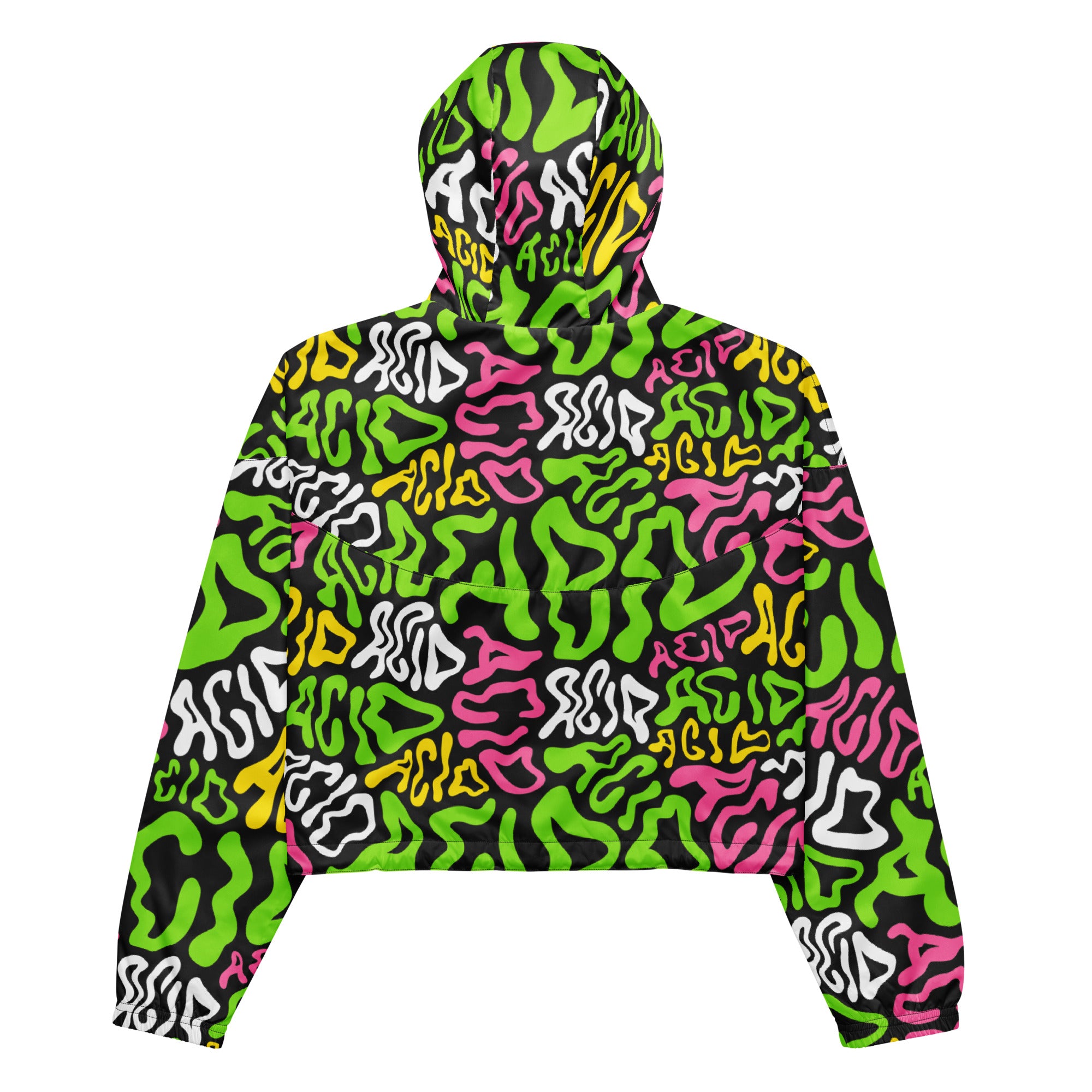 Candy Acid Cropped Windbreaker