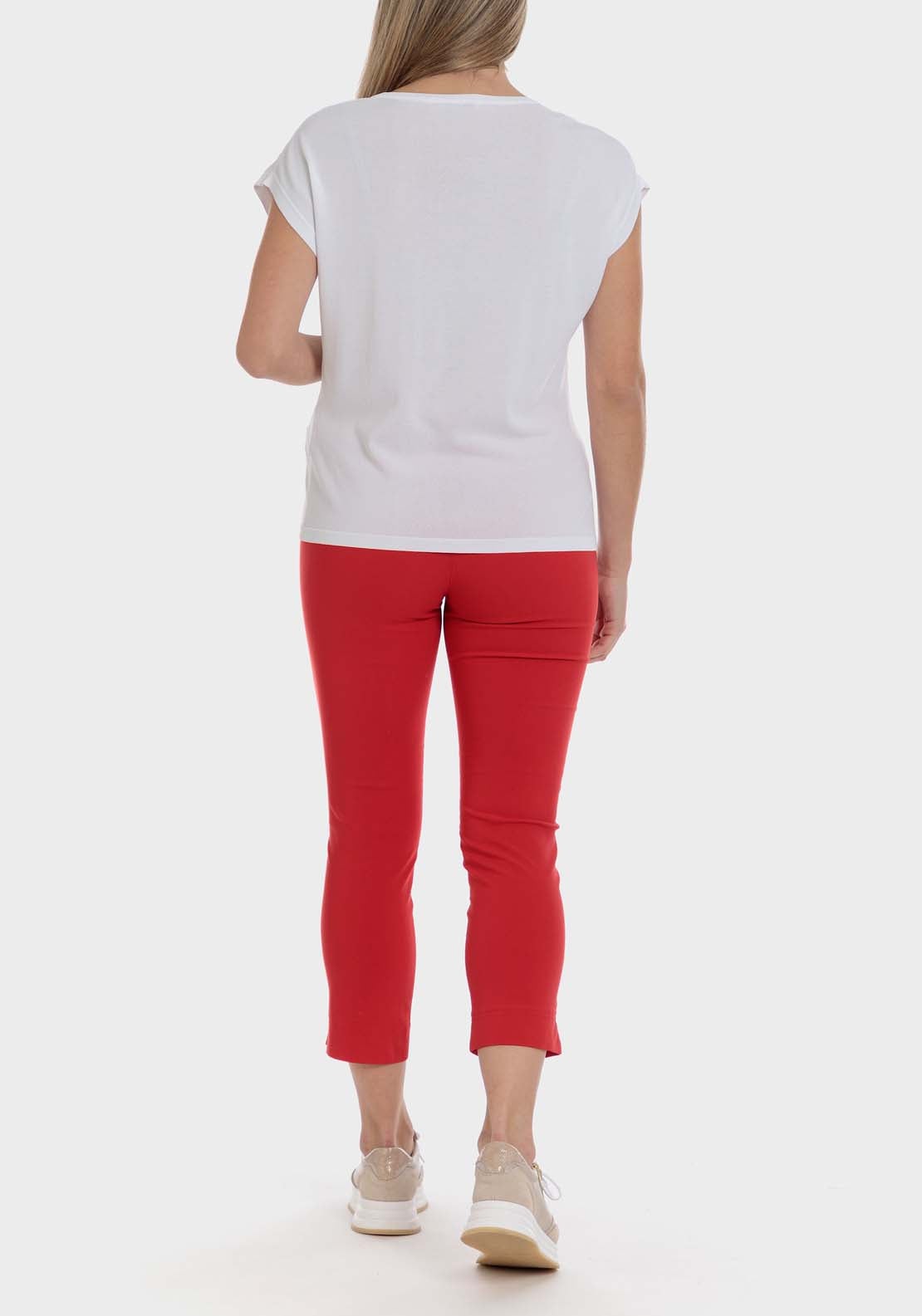 Capri Trousers - Red