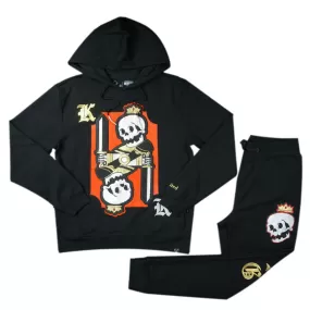 Civilized King Hoodie Set (Blk) /C9