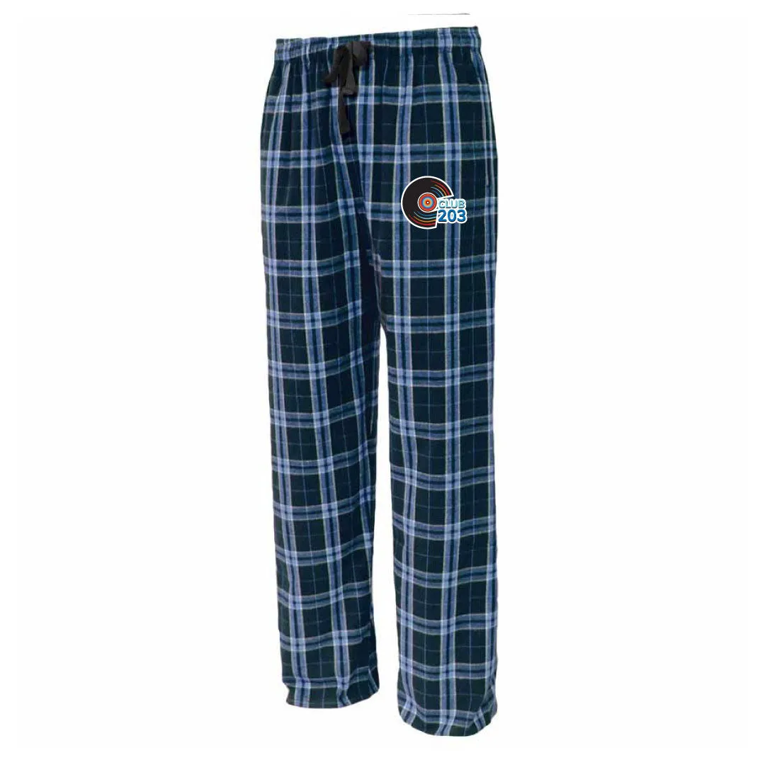 CLUB203 Plaid Flannel Bottoms