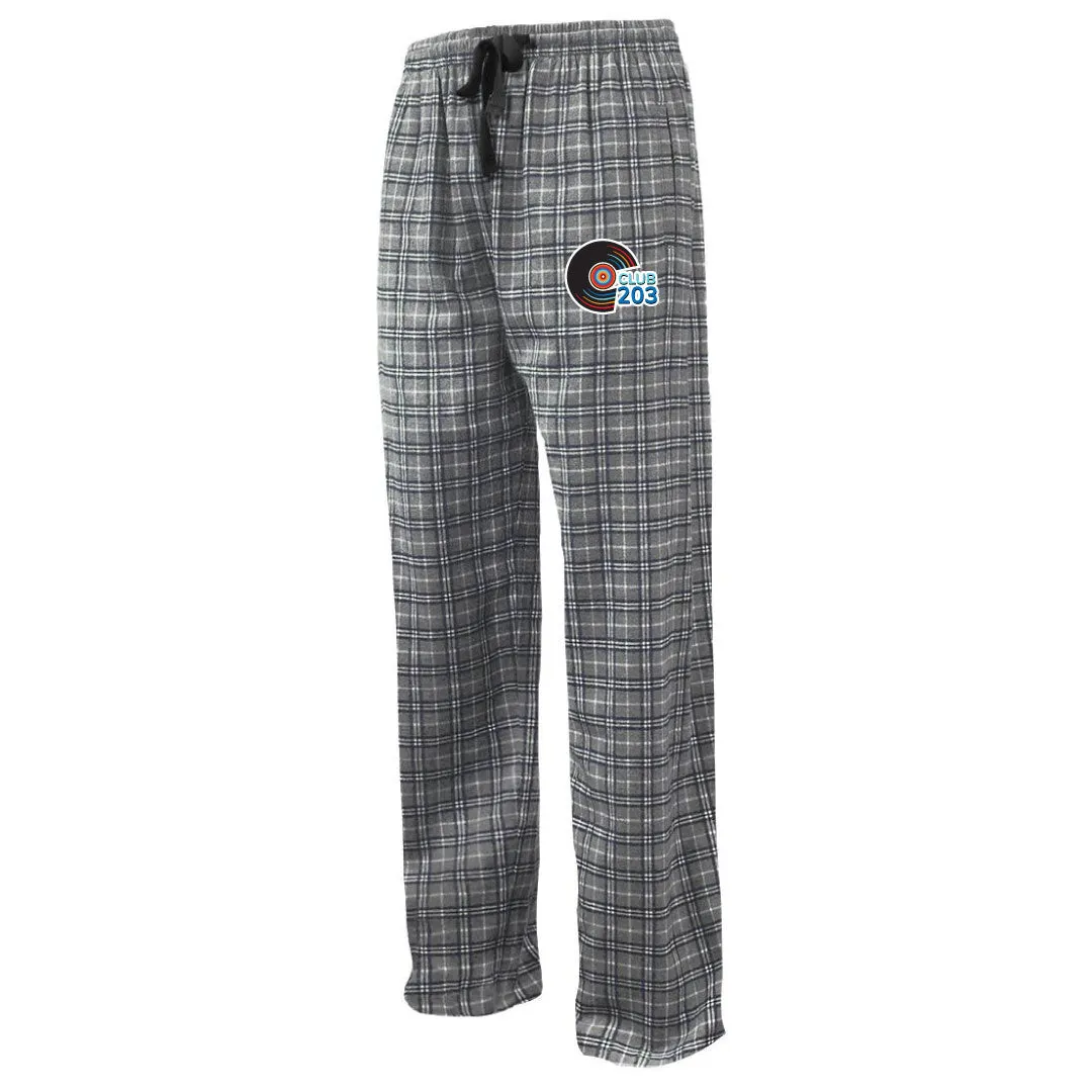 CLUB203 Plaid Flannel Bottoms