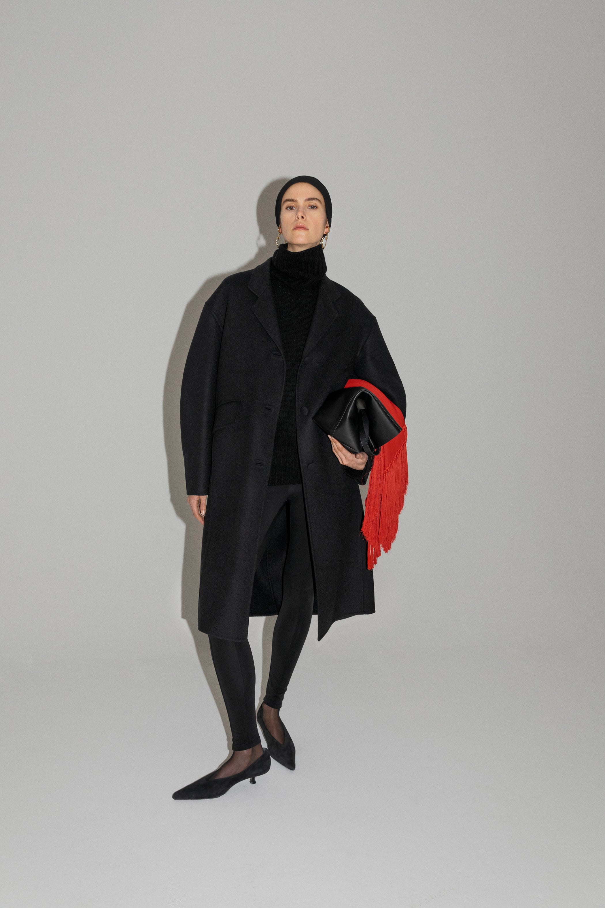 Cocoon Coat Long