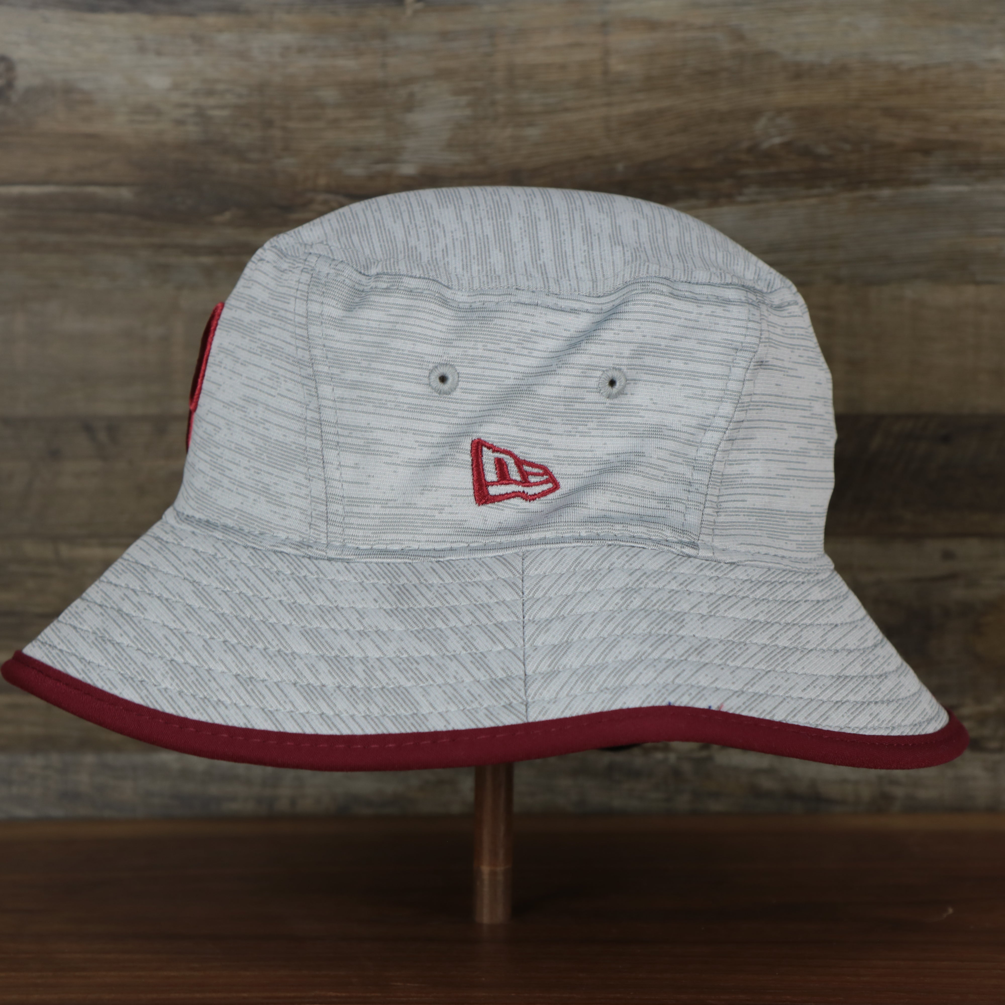 Cooperstown Philadelphia Phillies On-Field New Era Performance Bucket Hat | Gray