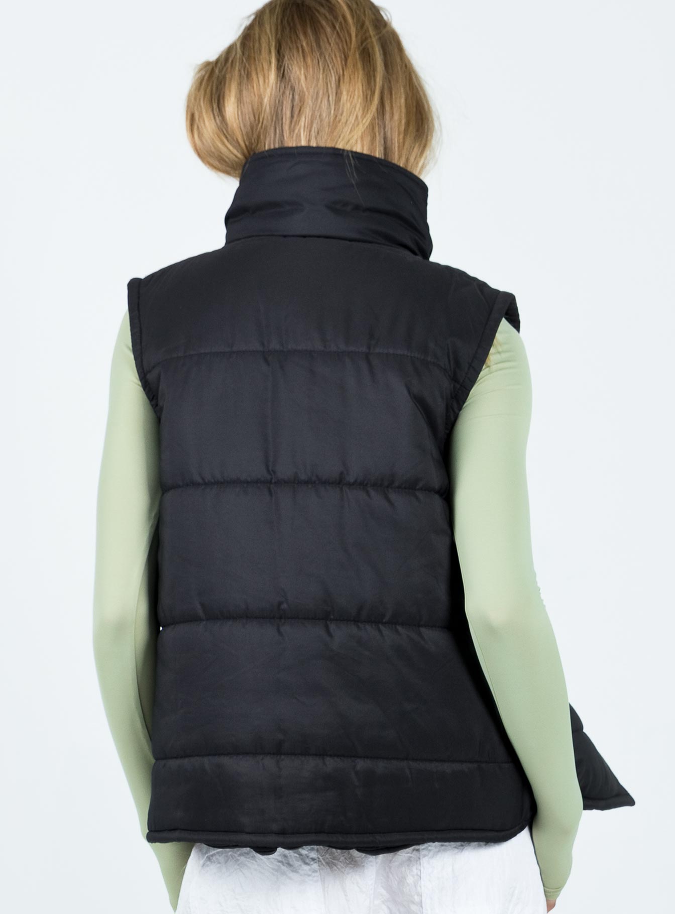 Coulter Puffer Vest Black