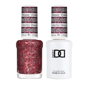 DND Matching Pair - Super Glitter Collection - 906 Colorful Dream