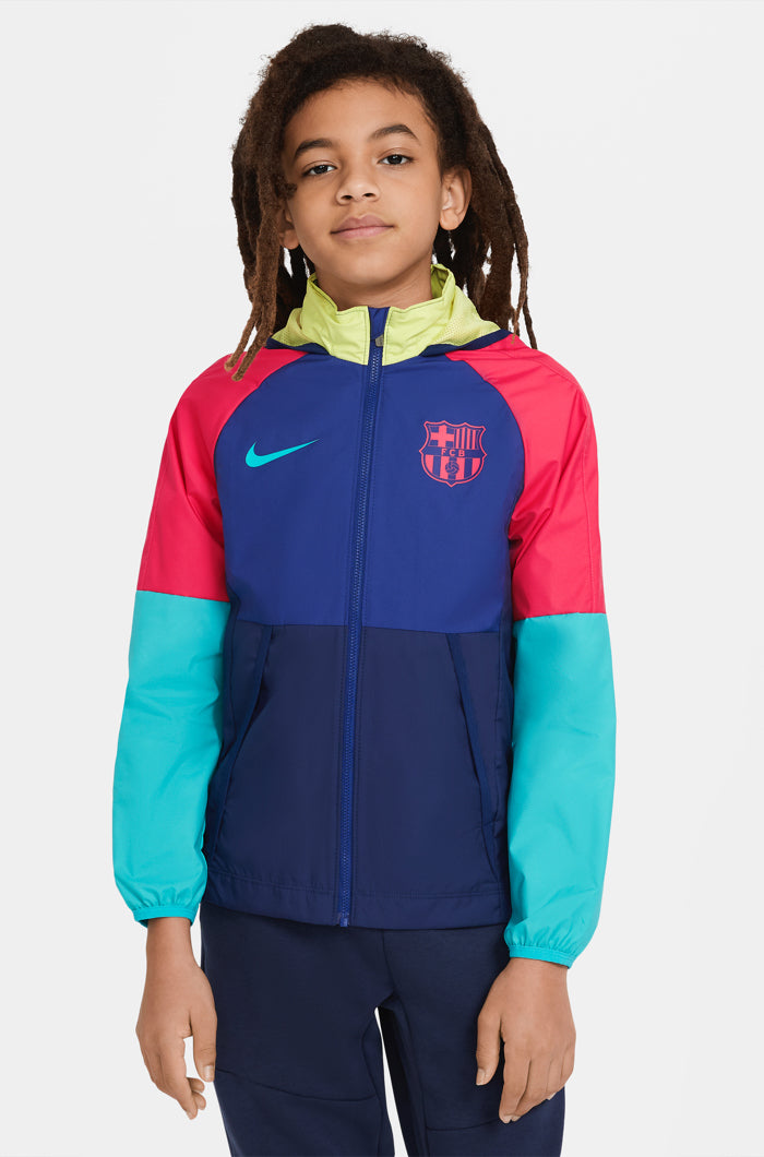 FC Barcelona training windbreaker - Junior