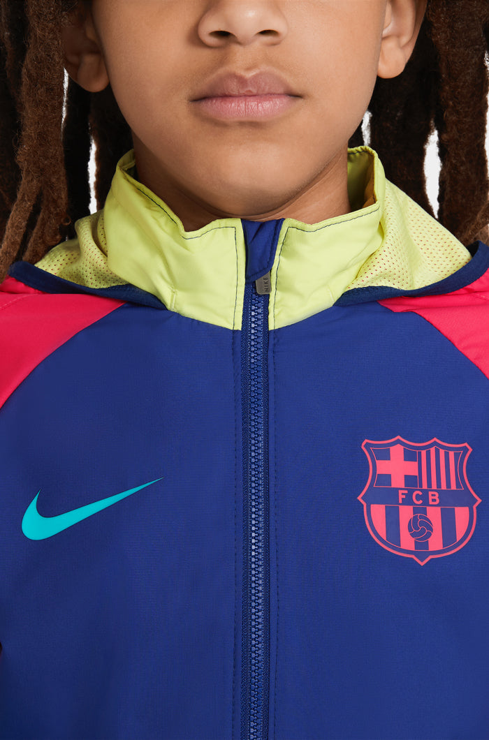 FC Barcelona training windbreaker - Junior