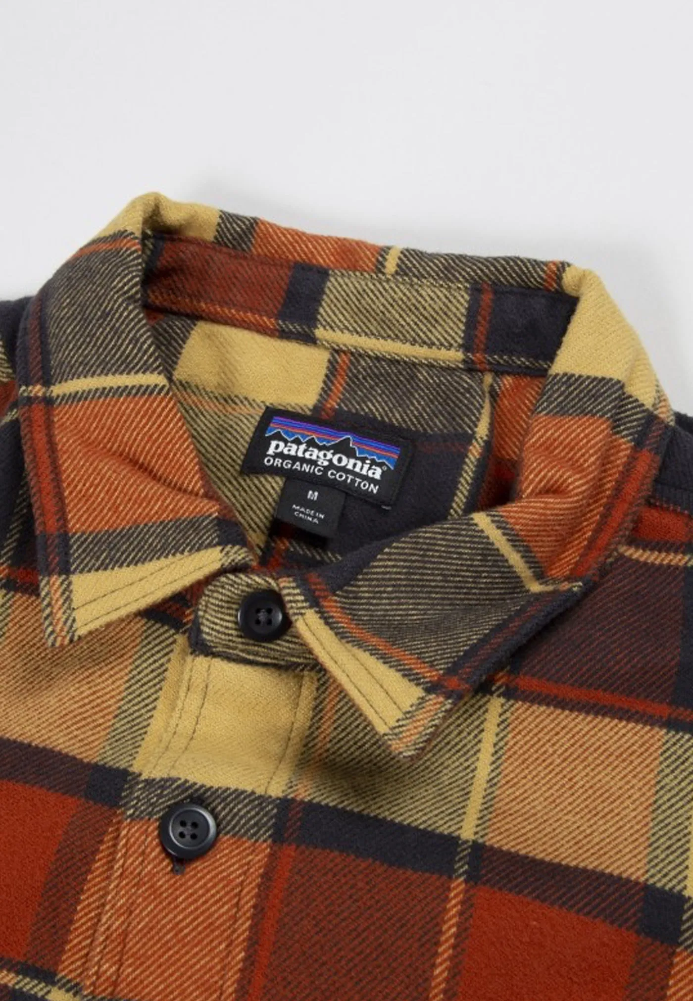 Fjord Flannel Shirt - plots burnished red