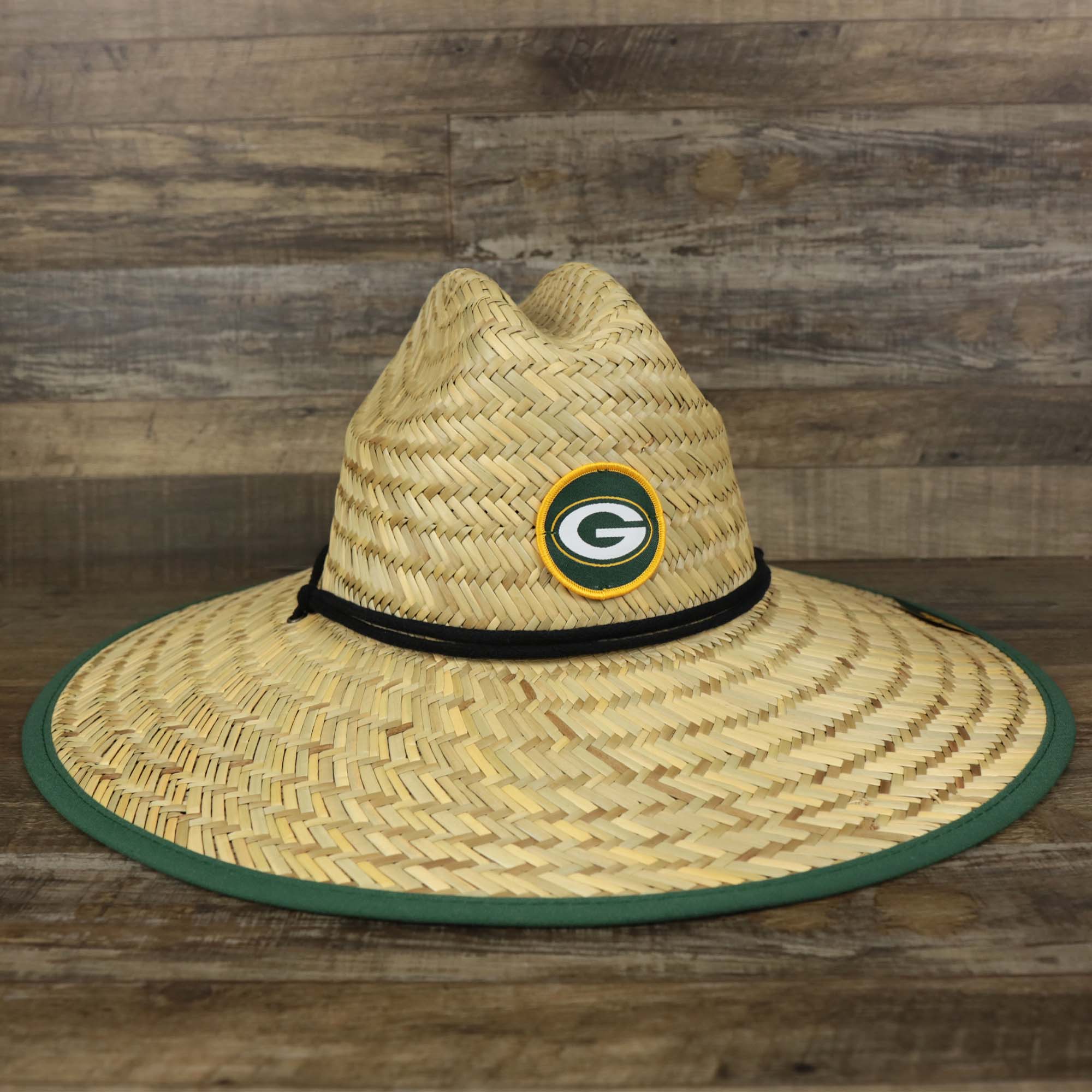 Green Bay Packers On Field 2020/2022 Summer Training Straw Hat | New Era OSFM