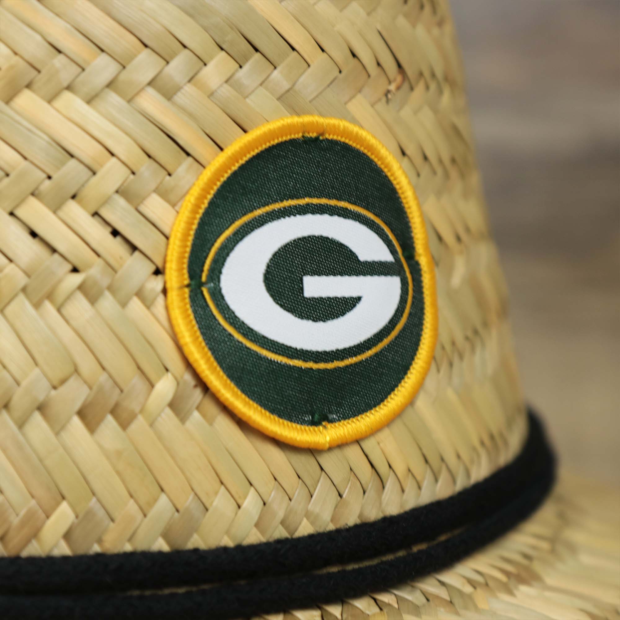 Green Bay Packers On Field 2020/2022 Summer Training Straw Hat | New Era OSFM