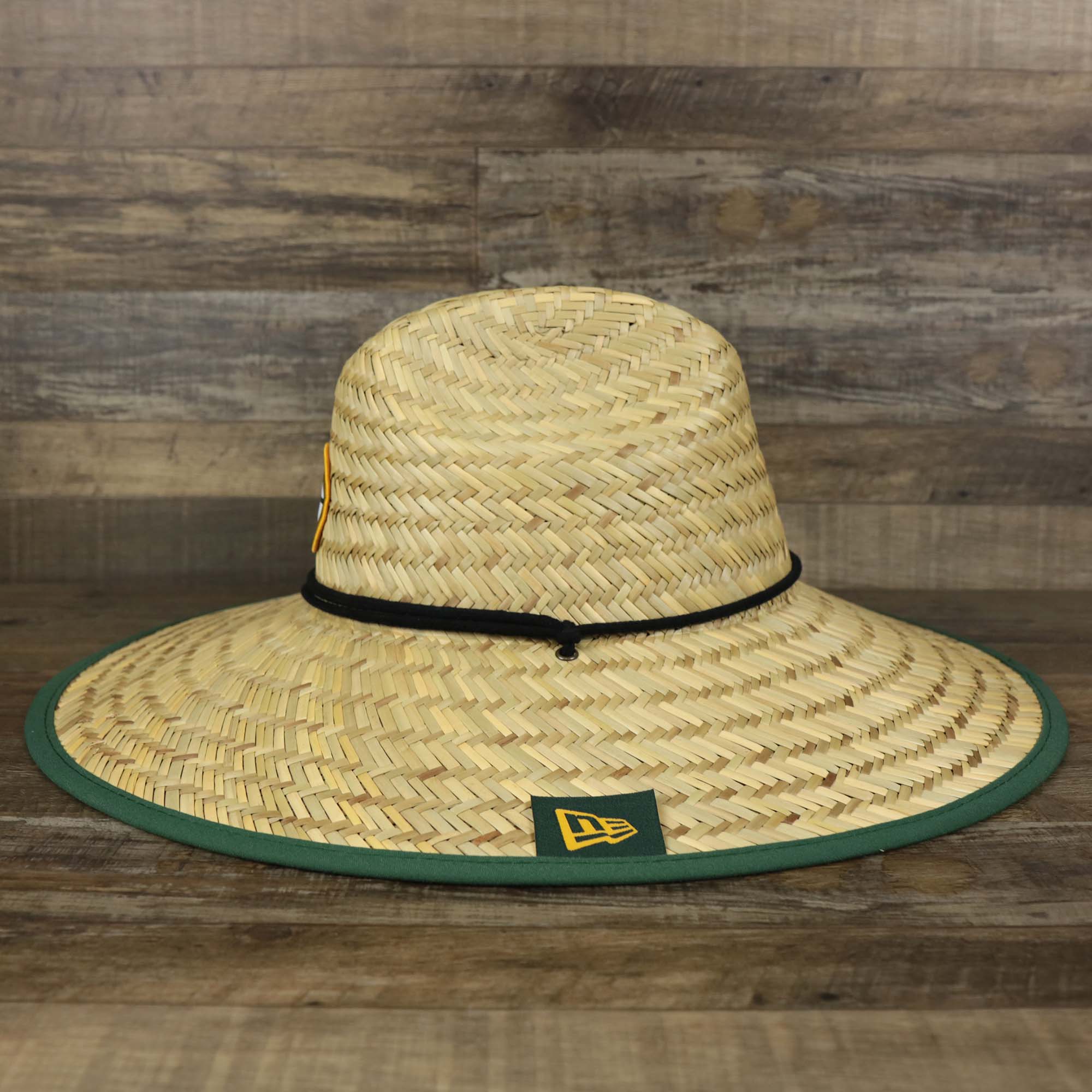 Green Bay Packers On Field 2020/2022 Summer Training Straw Hat | New Era OSFM