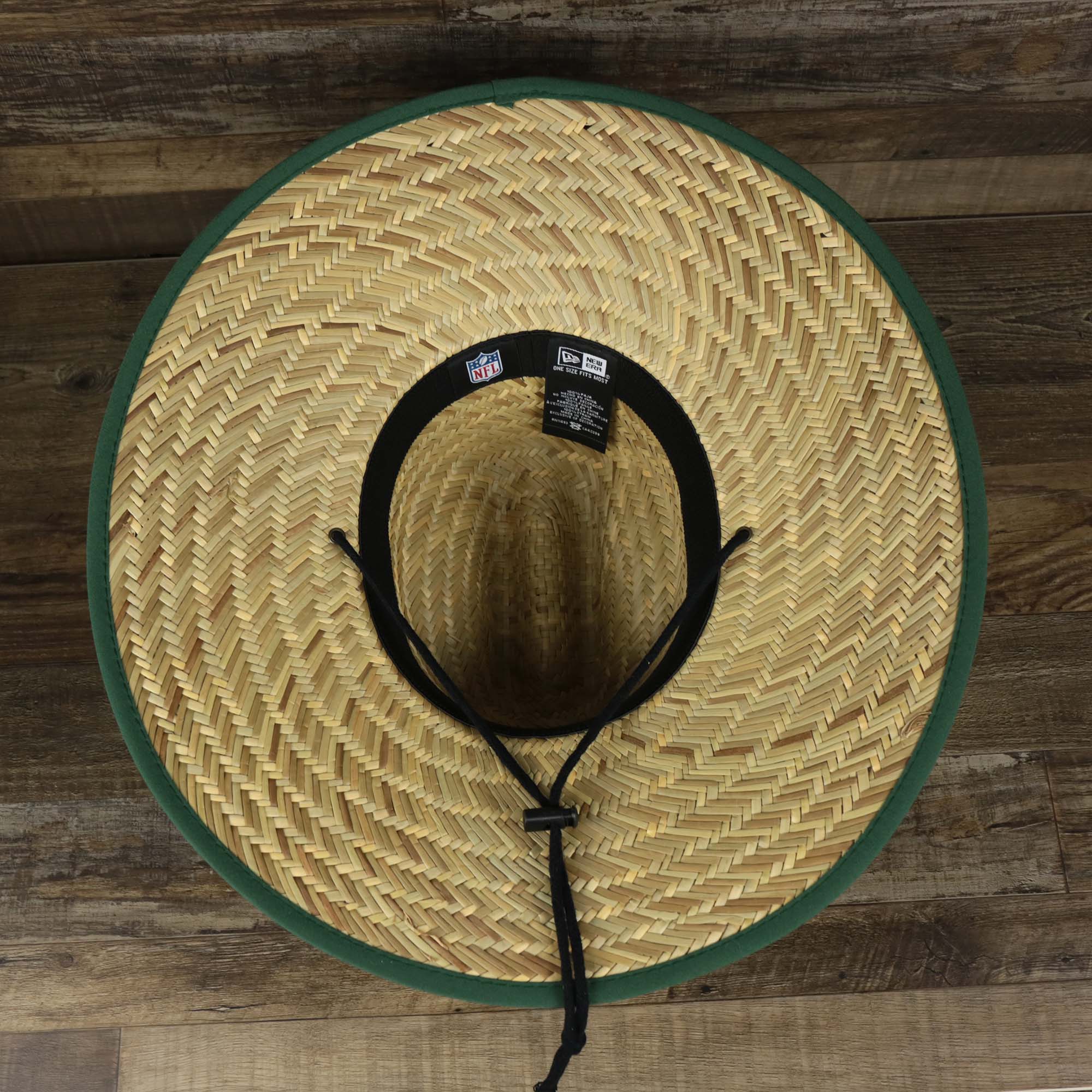 Green Bay Packers On Field 2020/2022 Summer Training Straw Hat | New Era OSFM