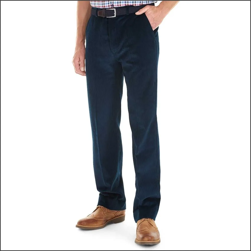 Gurteen Verona Navy Stretch Cord.