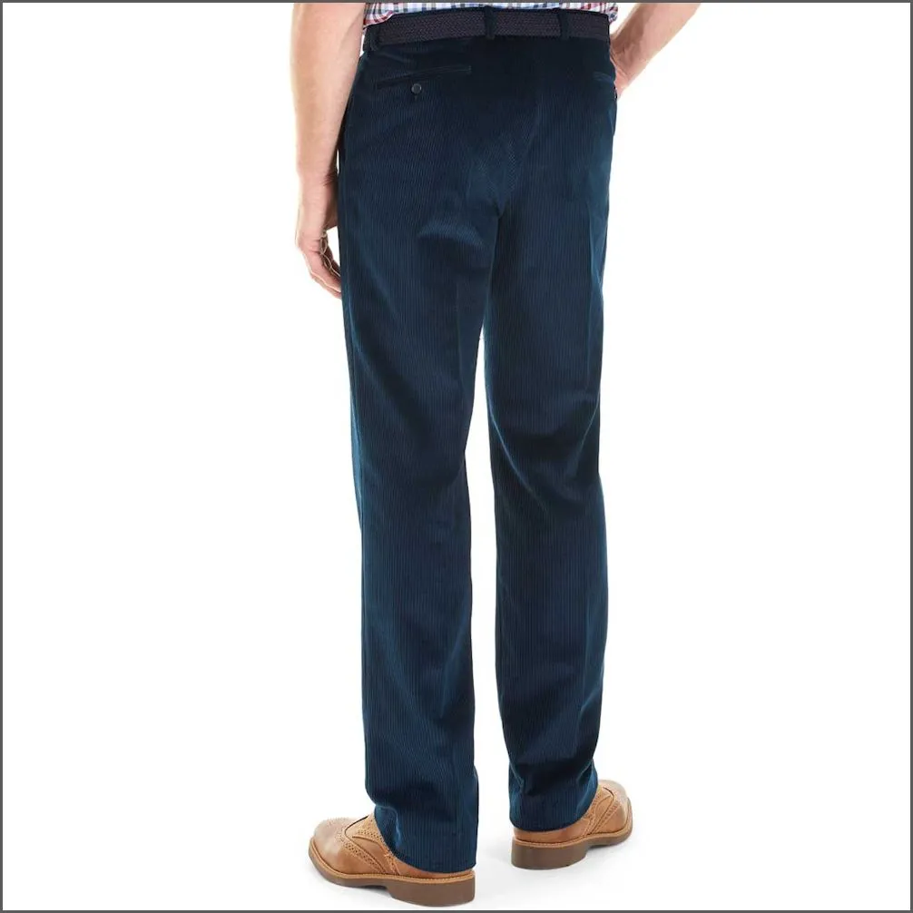 Gurteen Verona Navy Stretch Cord.