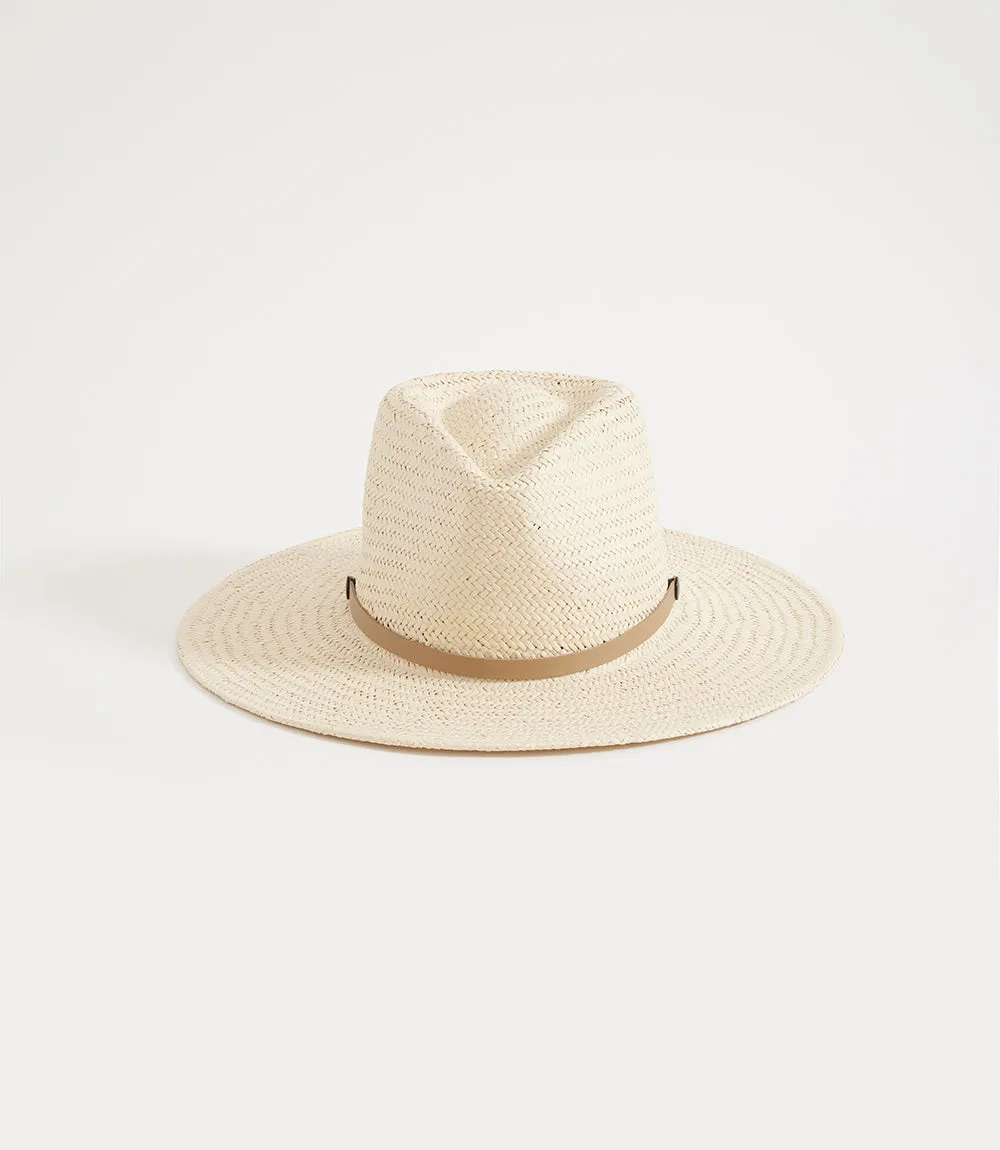 Handwoven Toyo Straw Panama Hat