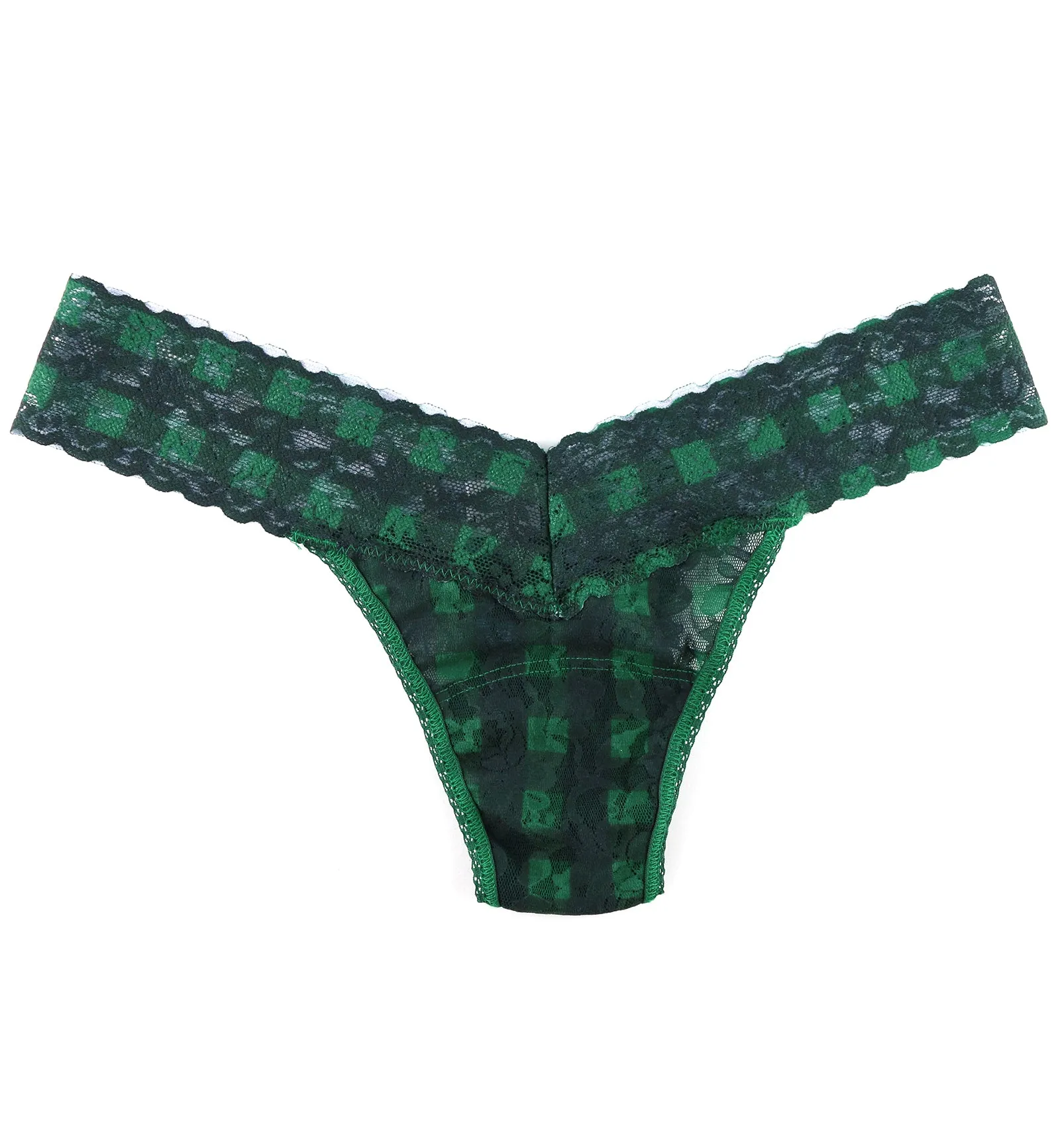 Hanky Panky Signature Lace Printed Low Rise Thong (PR4911P) - Chess