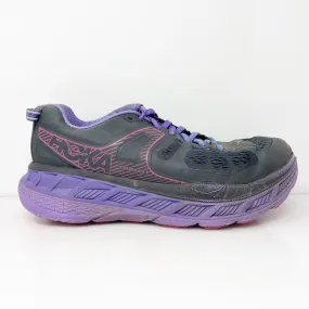 Hoka One One Womens Stinson ATR 5 1099730 EVBR Black Running Shoes Sneakers 7.5