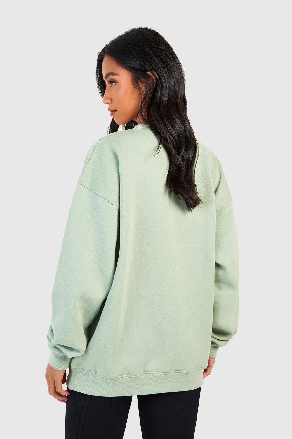 Hoodies & Sweatshirts | Petite Slogan Oversized Sweatshirt | boohoo