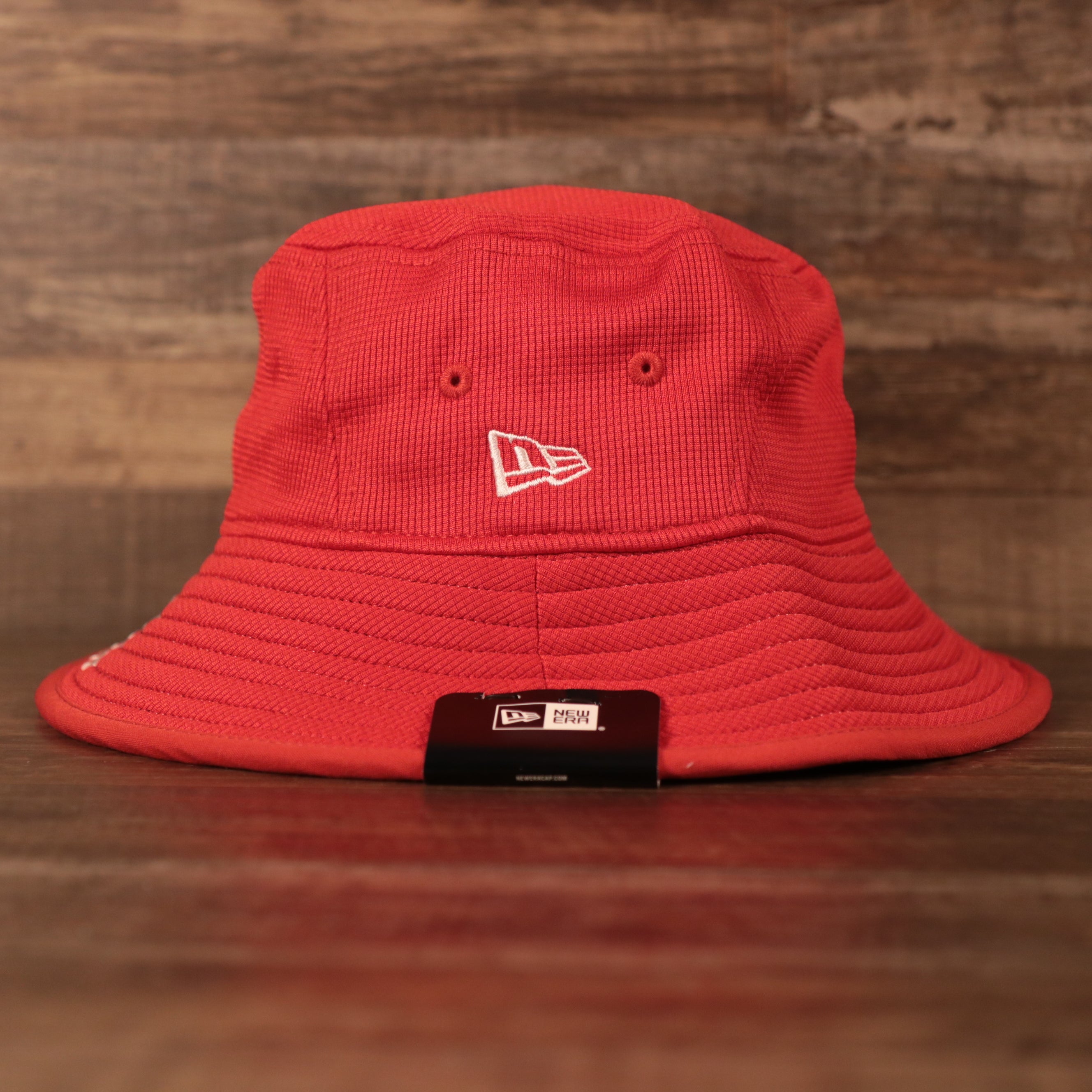 Houston Rockets Red Bucket Hat | Rockets Red Boonie Hat | Rockets NBA Bucket Fisherman Hat