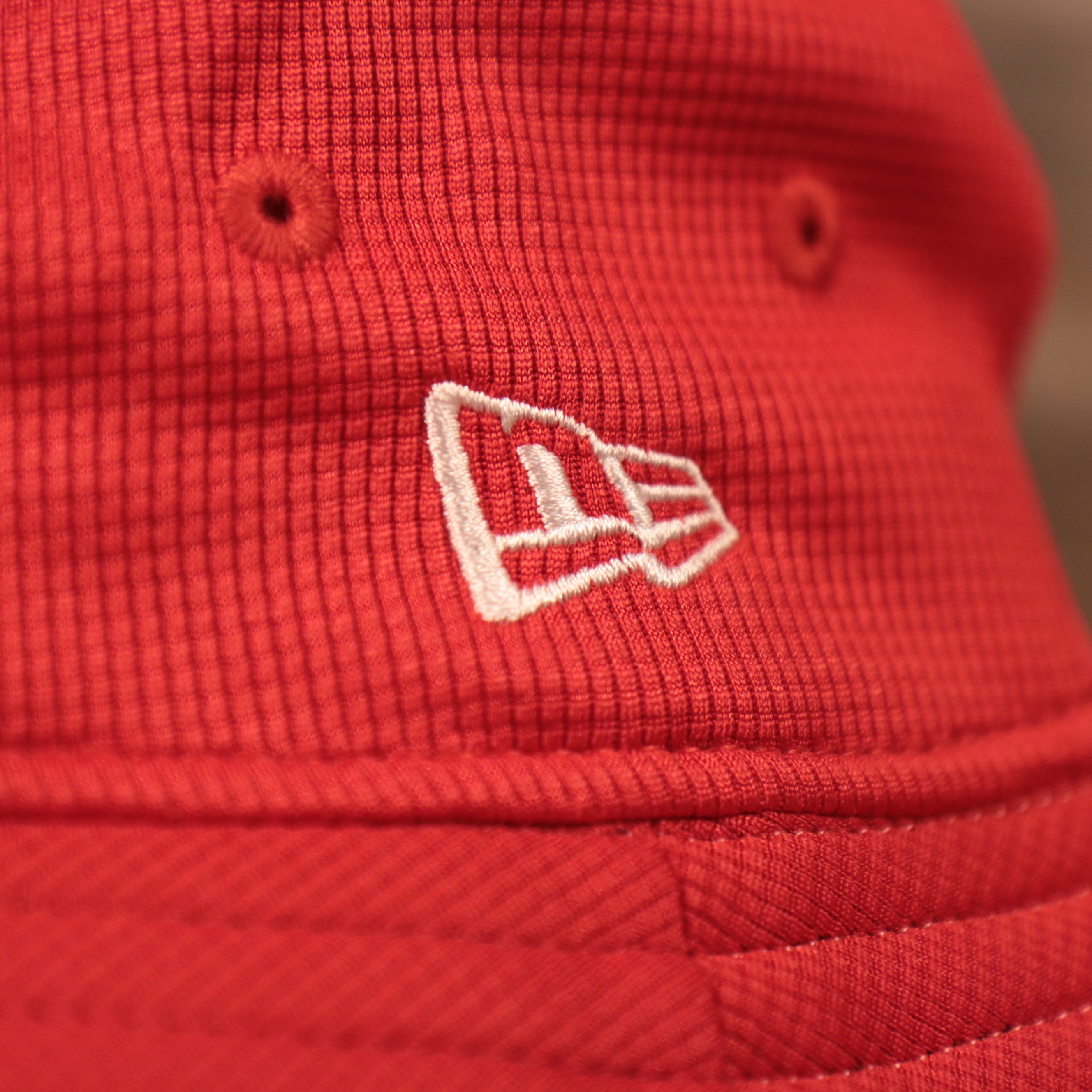 Houston Rockets Red Bucket Hat | Rockets Red Boonie Hat | Rockets NBA Bucket Fisherman Hat