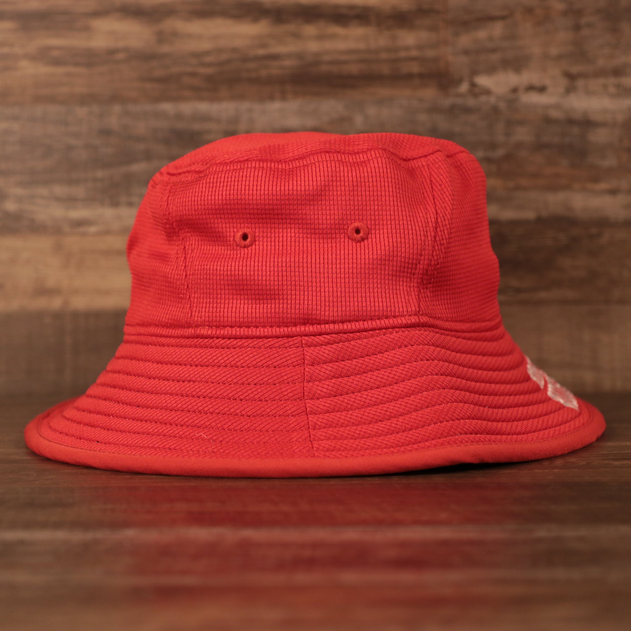 Houston Rockets Red Bucket Hat | Rockets Red Boonie Hat | Rockets NBA Bucket Fisherman Hat