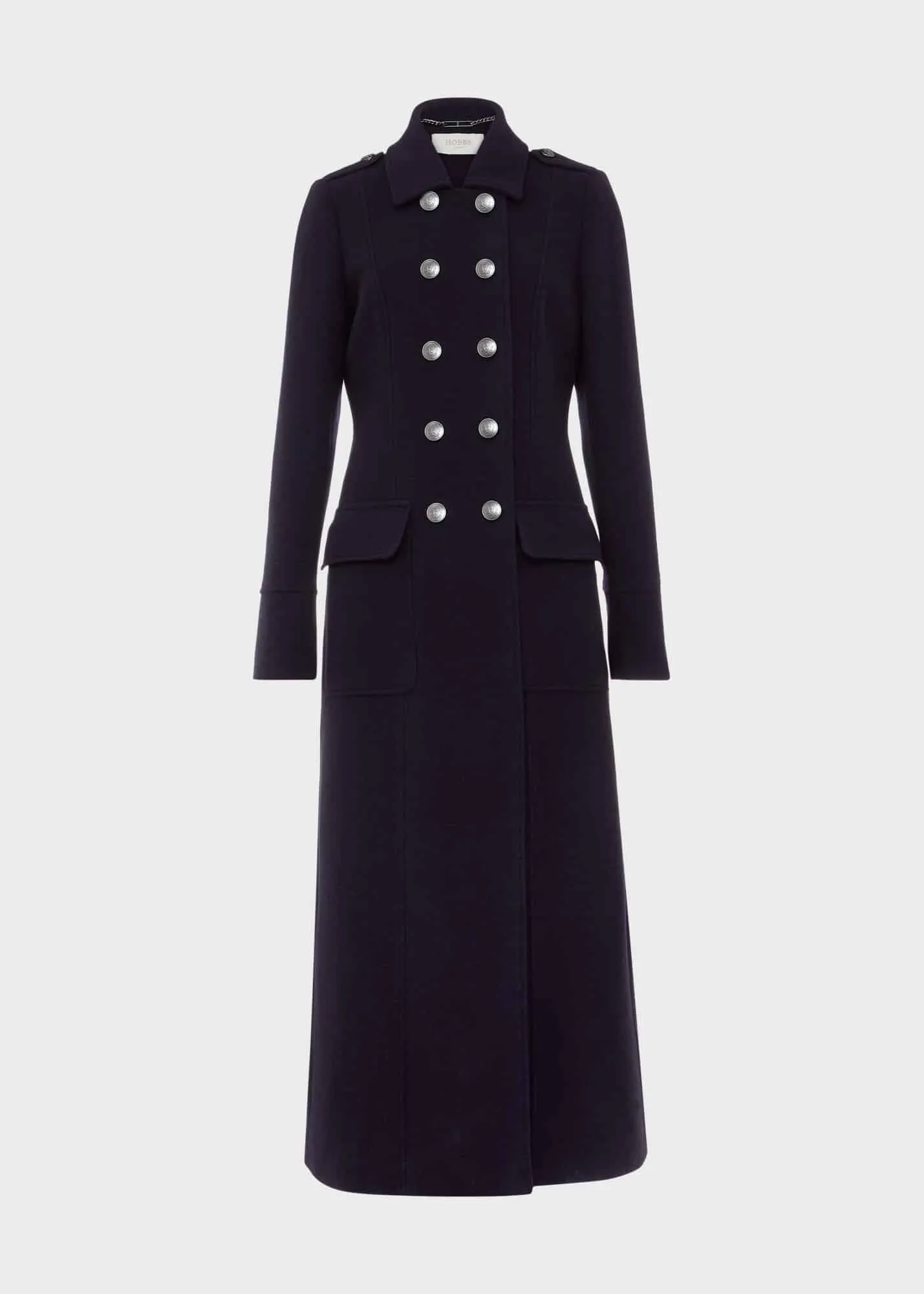 Iris Italian Wool Maxi Coat 