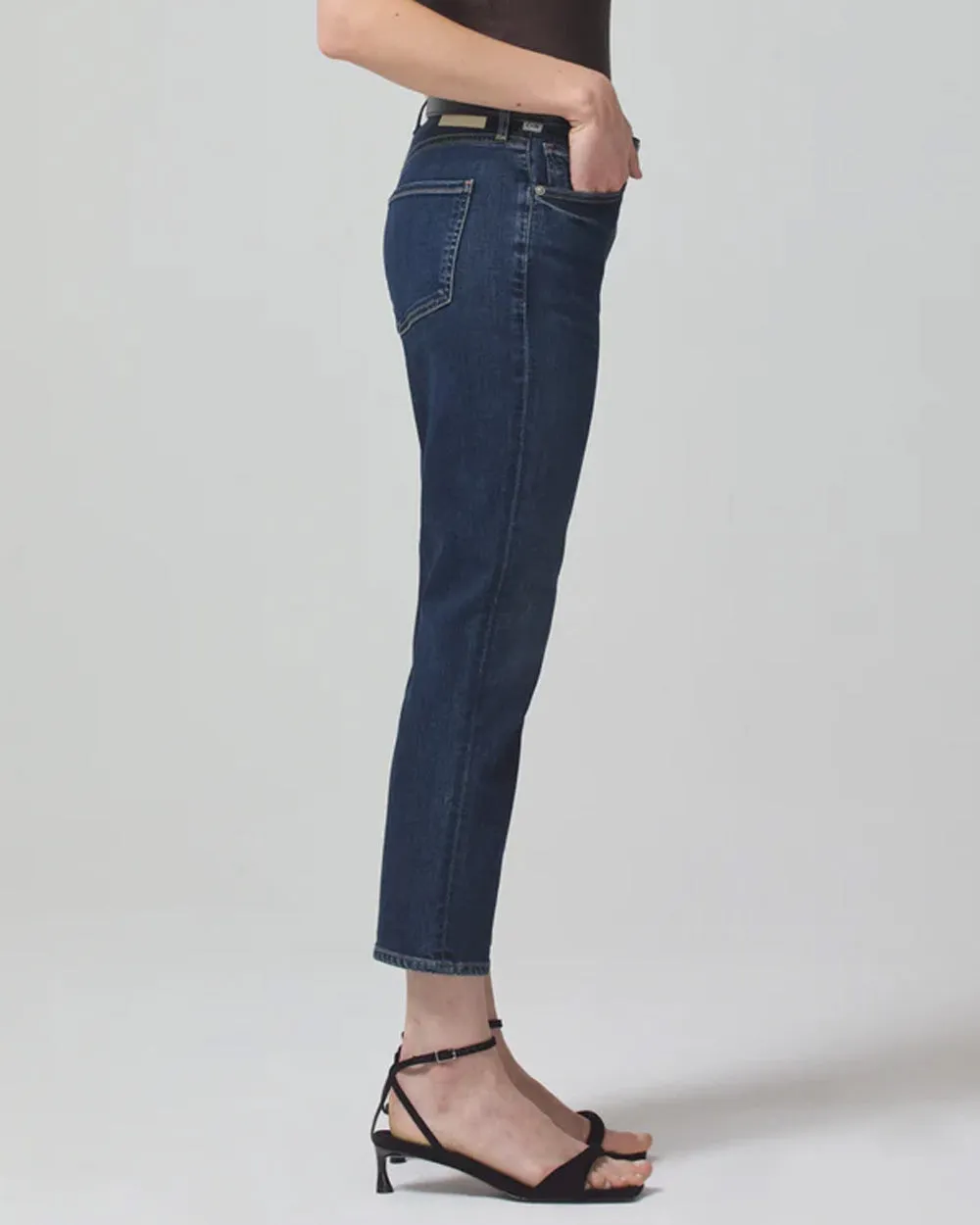 Isola Straight Crop Jean in Courtland