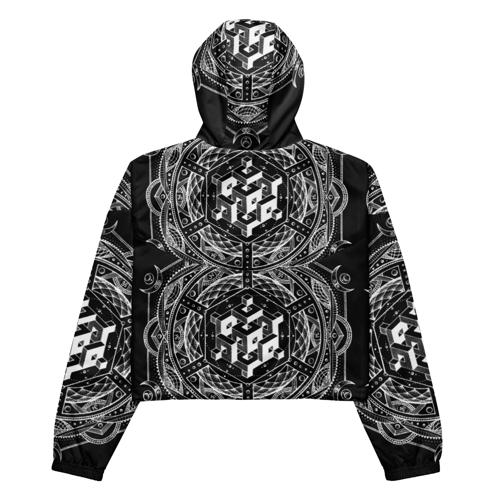 ISOMETRIC REALITY CROPPED WINDBREAKER