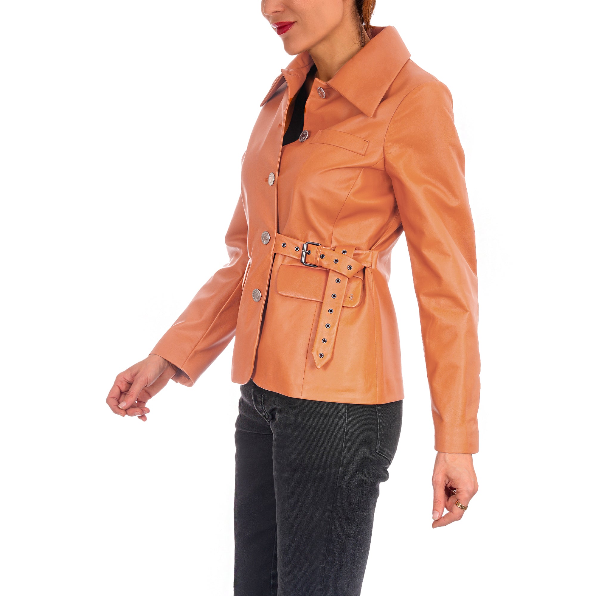 Jacket Nappa Caramel