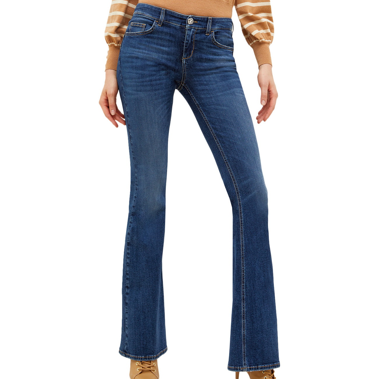 JEANS PARFAIT BEAT Donna Denim Blue Ecs Stunnin