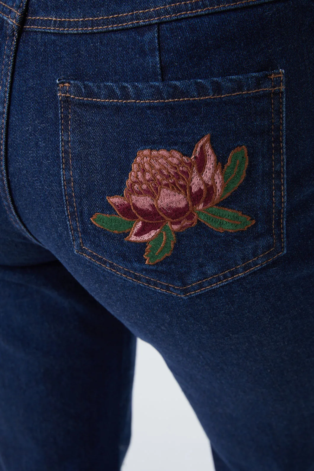 Josie Embroidered Jean