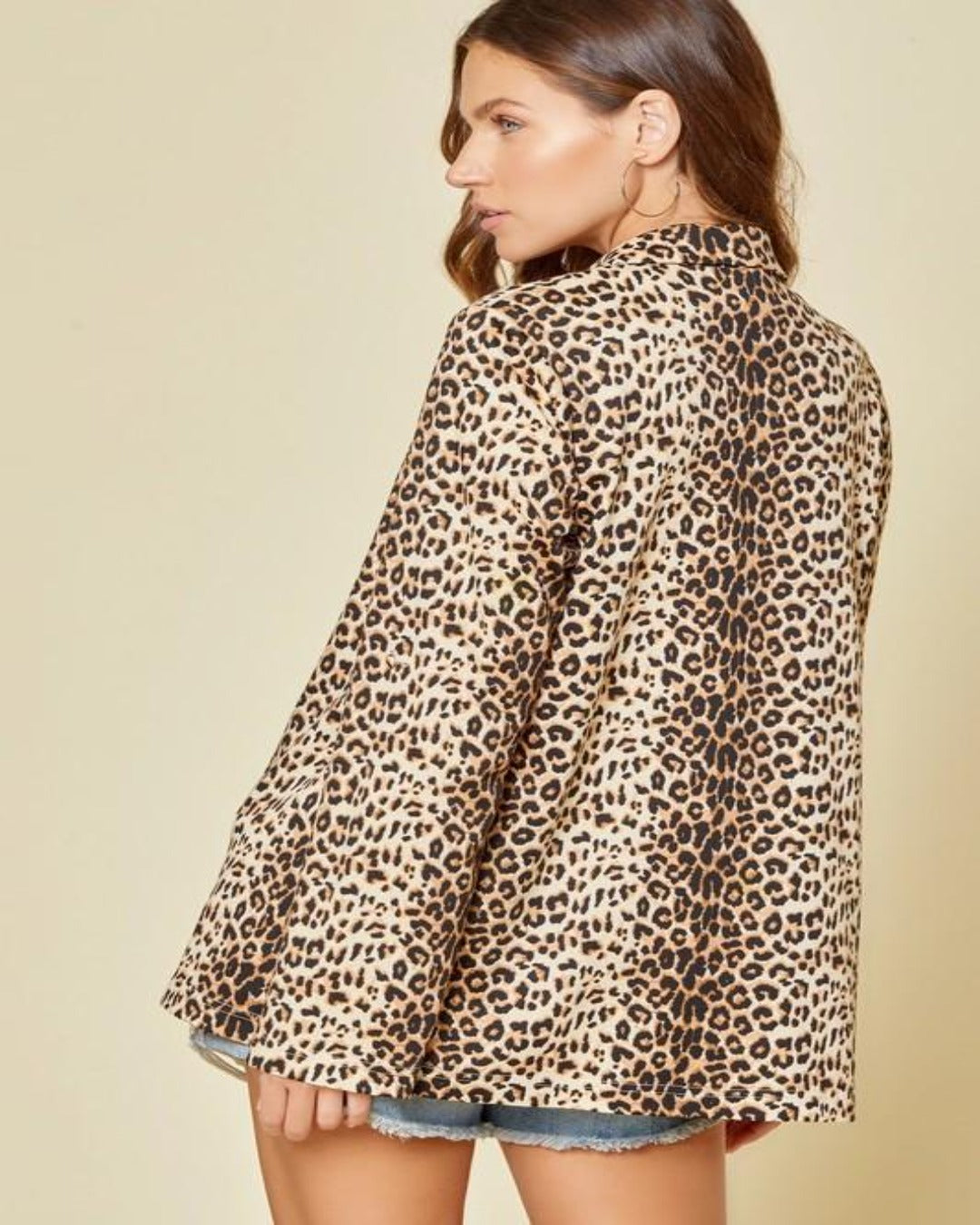 Leopard Blazer