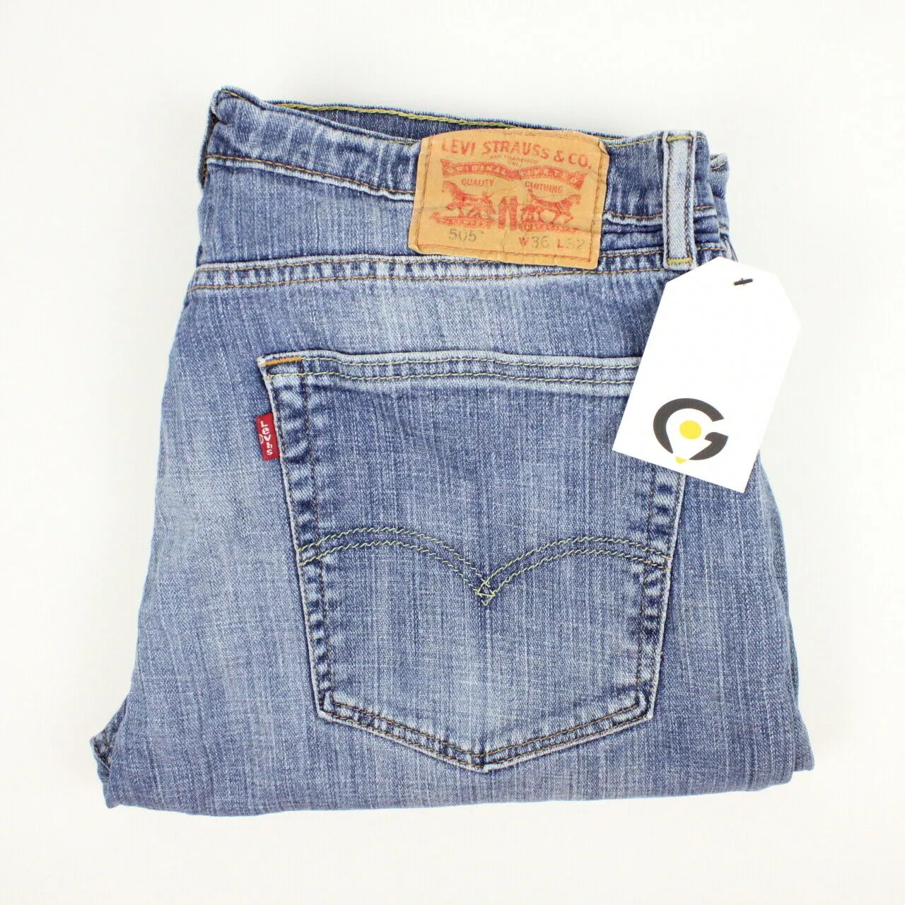 LEVIS 505 Jeans Mid Blue | W37 L32