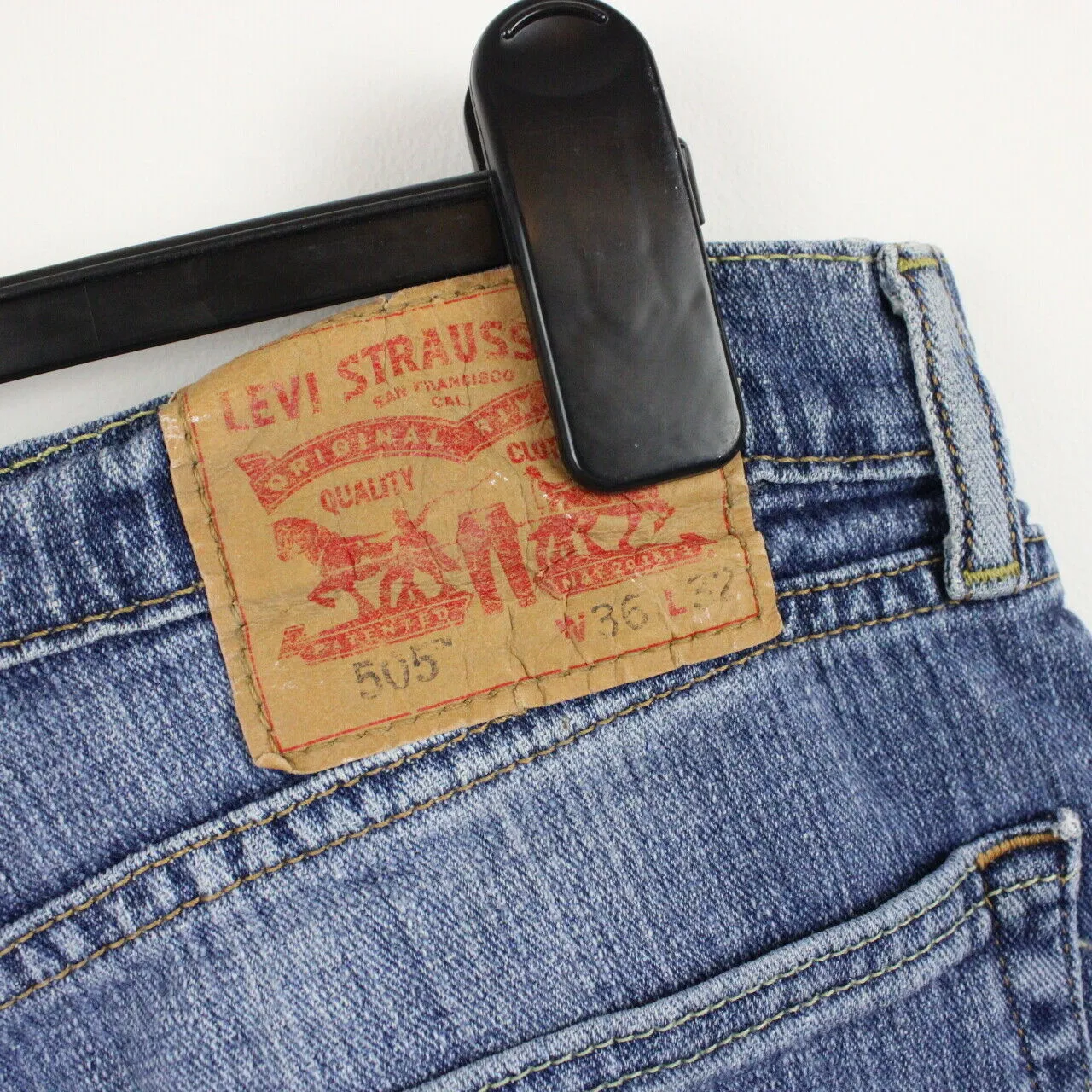 LEVIS 505 Jeans Mid Blue | W37 L32