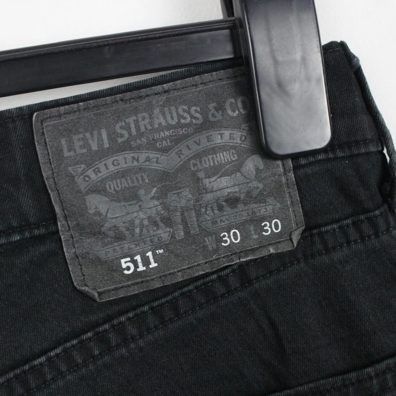 LEVIS 511 Jeans Black | W30 L30