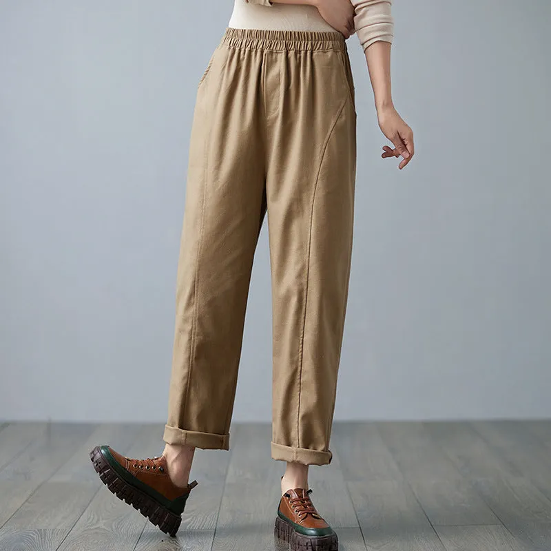 Linen Harem Pants